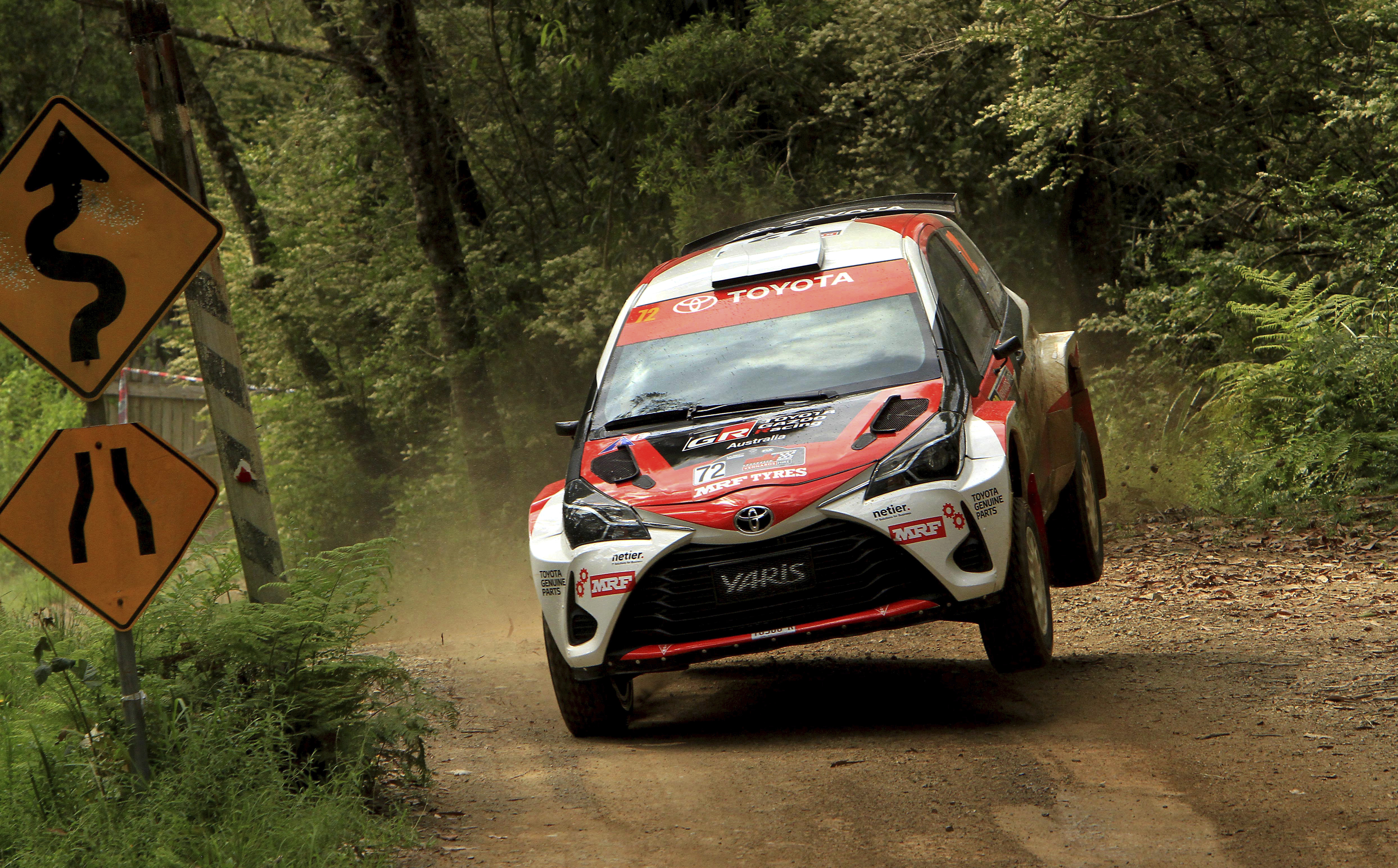 Ogier plays it safe in latter stages of Rally Australia