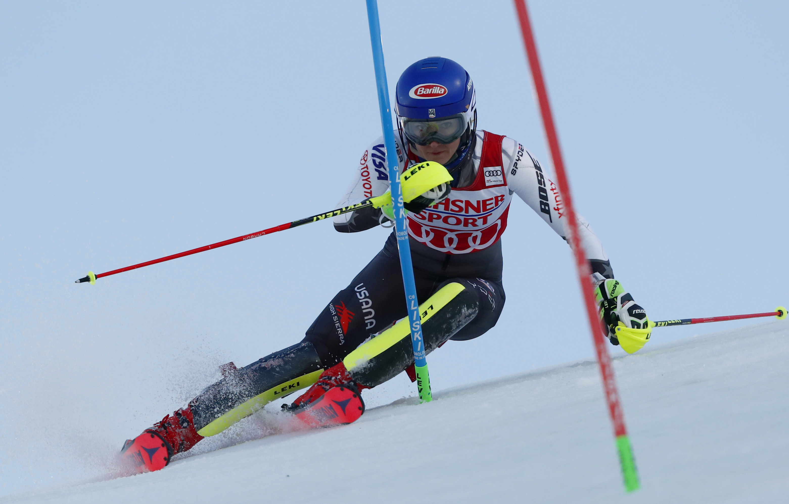Shiffrin wins season-opening World Cup slalom by huge margin