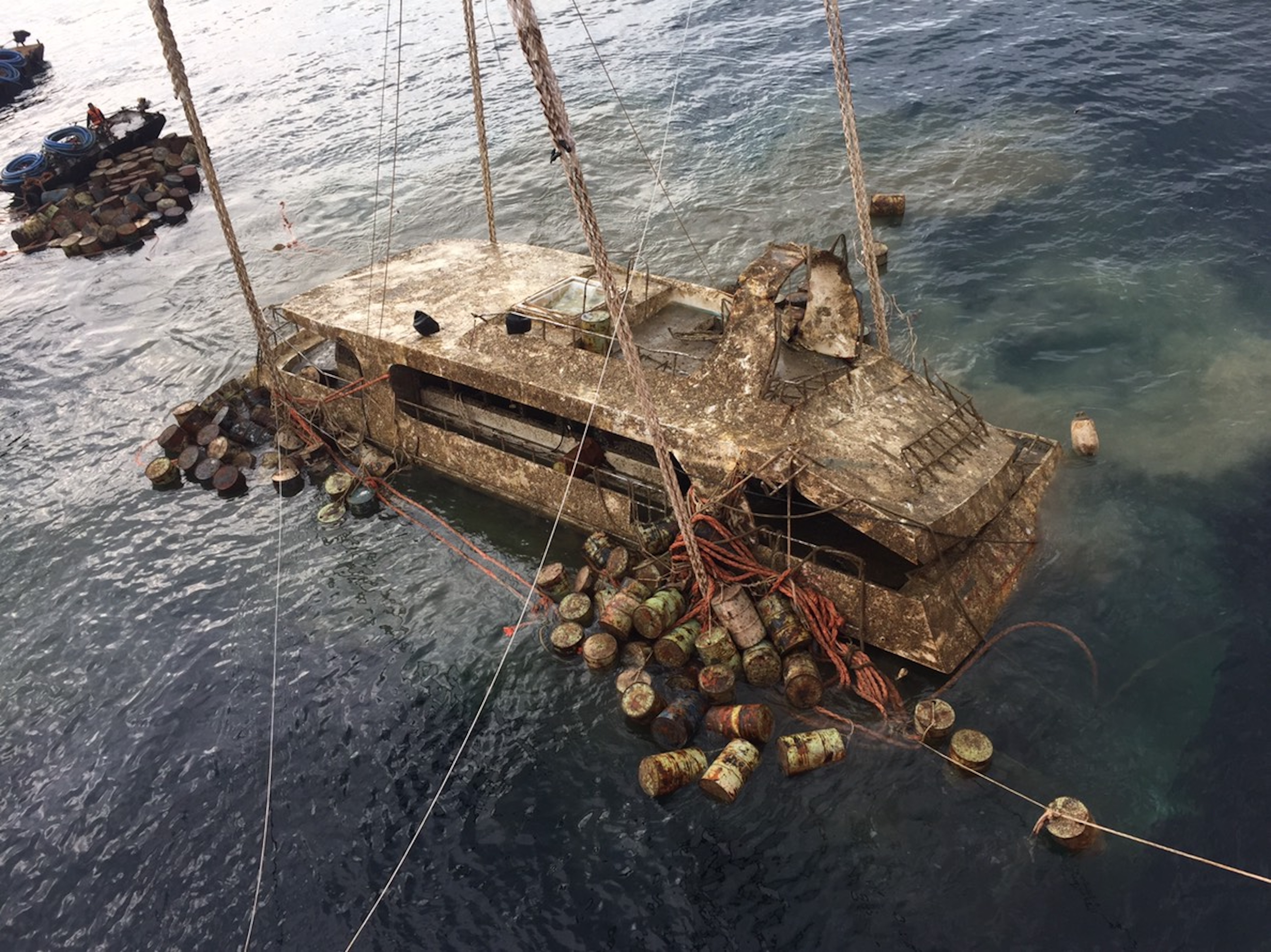 Thailand recovers boat that sank in July, killing 47 Chinese