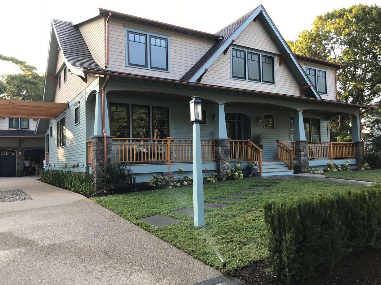 This Jamestown, Rhode Island, historic home was featured in the 40th season of "This Old House." The popular PBS series used two Utah-grown companies, Vivint Solar and Orbit Irrigation, to help revamp the cottage on Conanicut Island. (Photo: Anthony Tieuli, Vivint Solar)