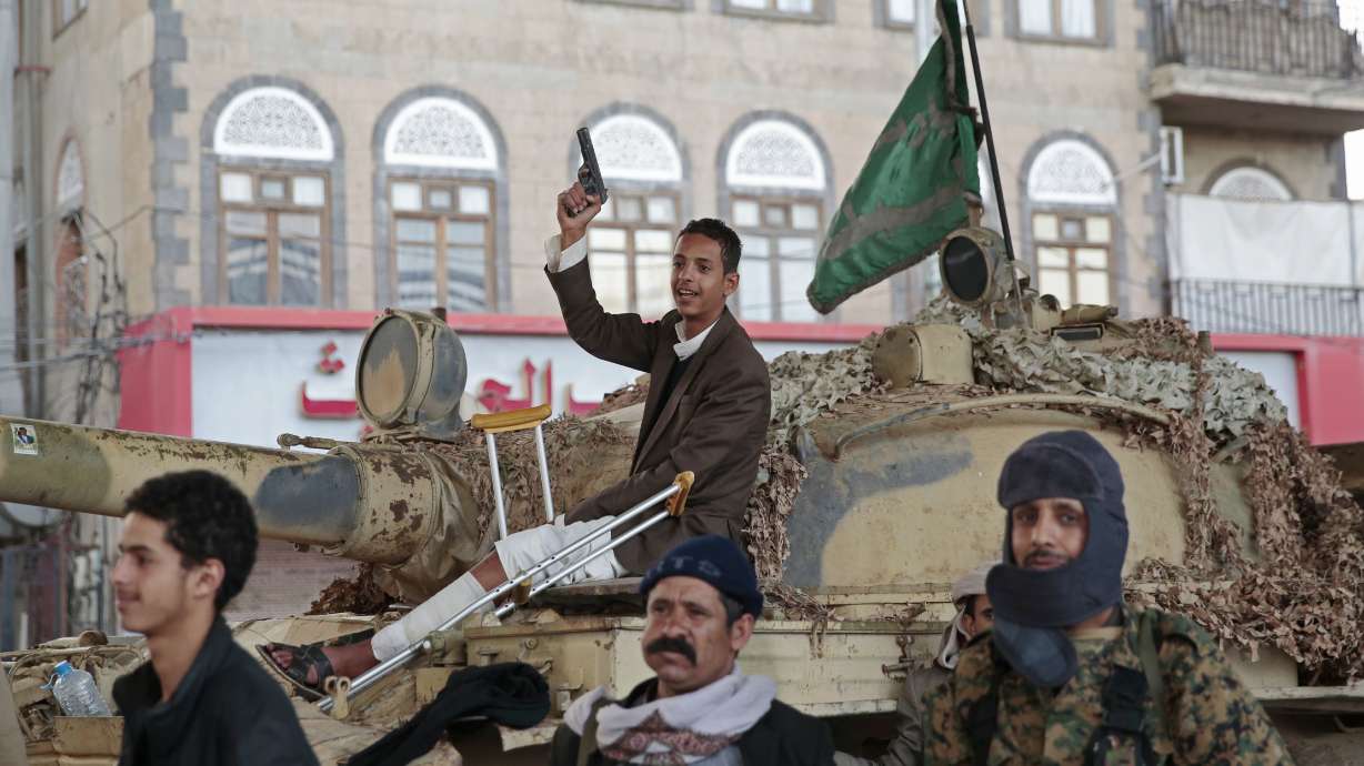 Yemeni rebels say they will halt rocket fire at Saudi Arabia