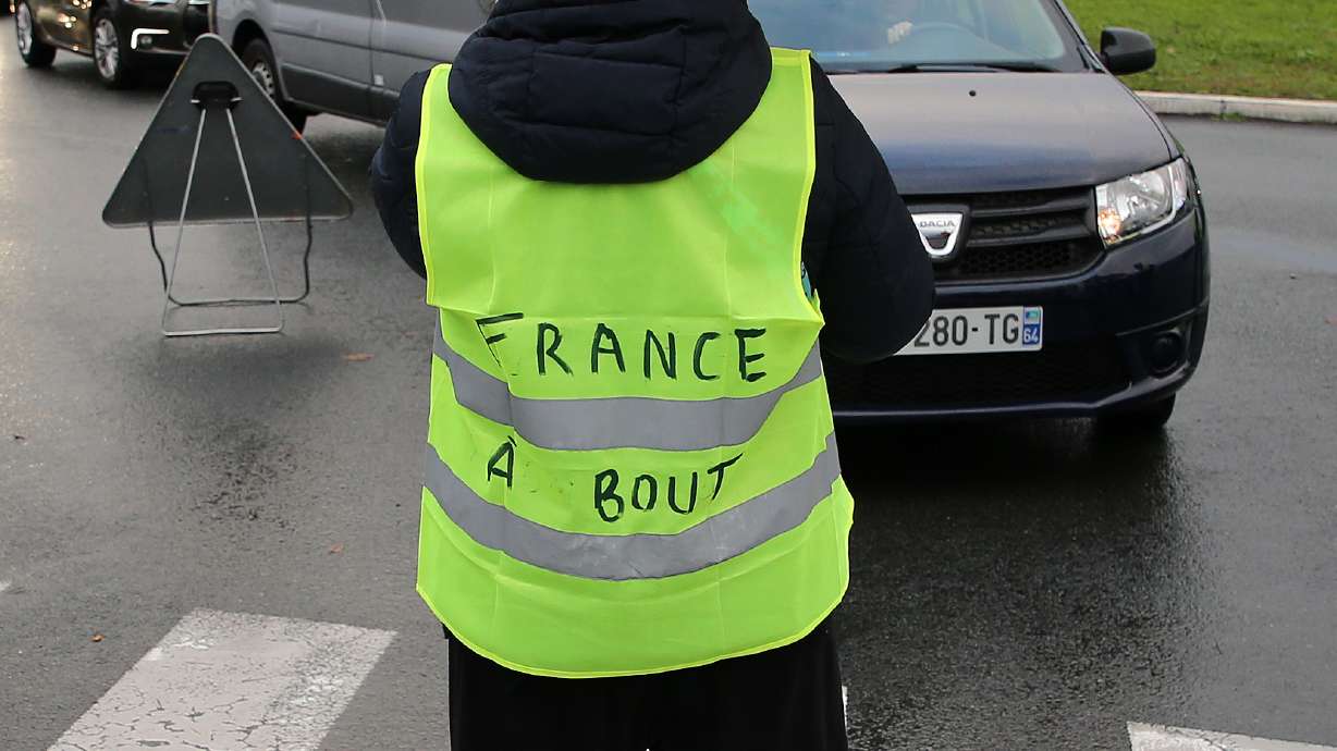 French minister says fuel tax protests smaller, more violent