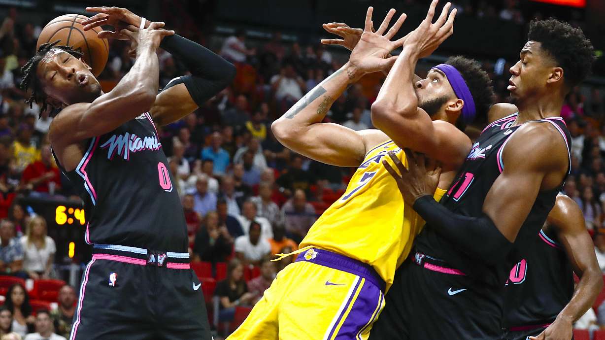 NBA fines Miami's Josh Richardson $25,000 for shoe toss