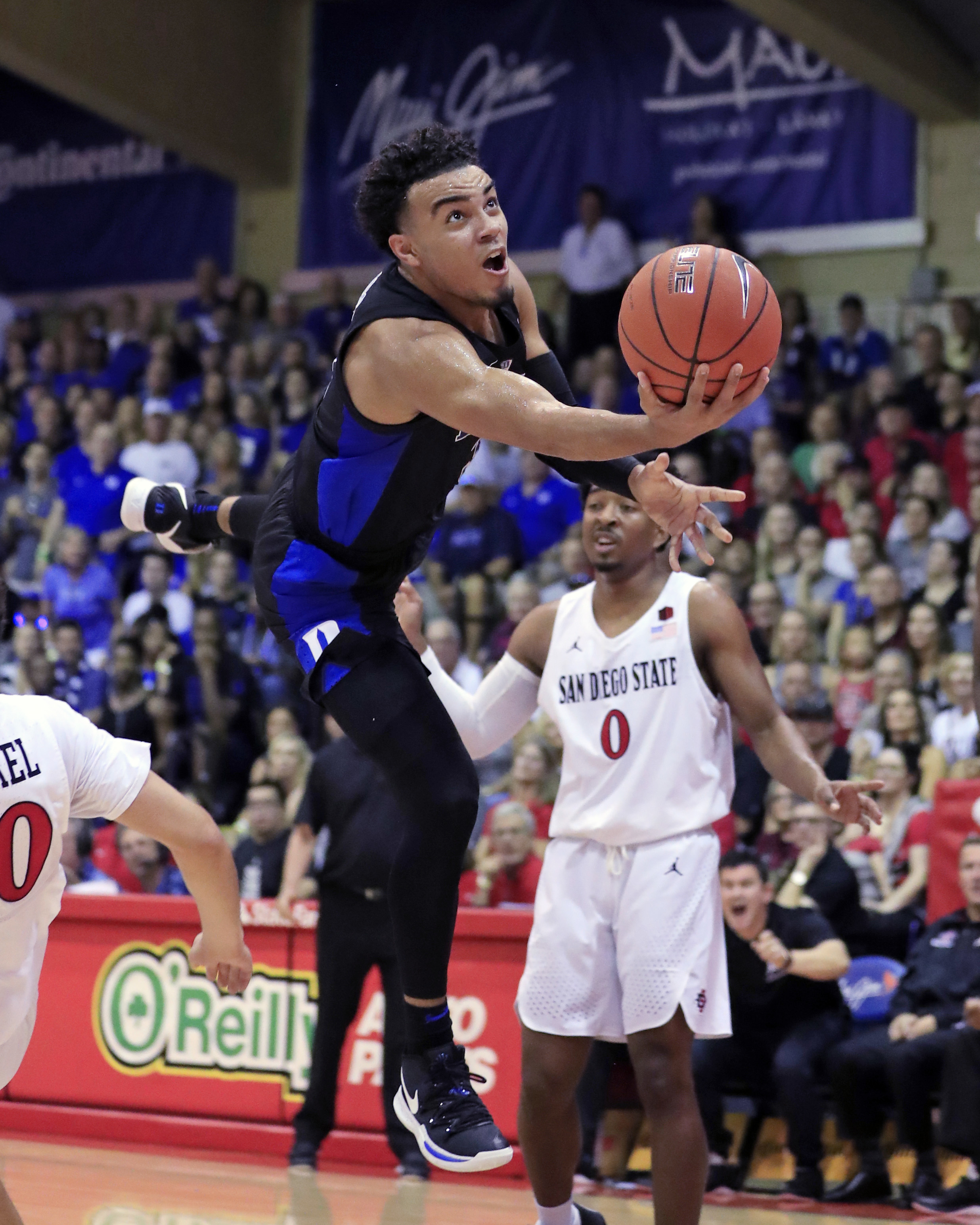 Top-ranked Duke knocks off No. 8 Auburn 78-72 in Maui semis