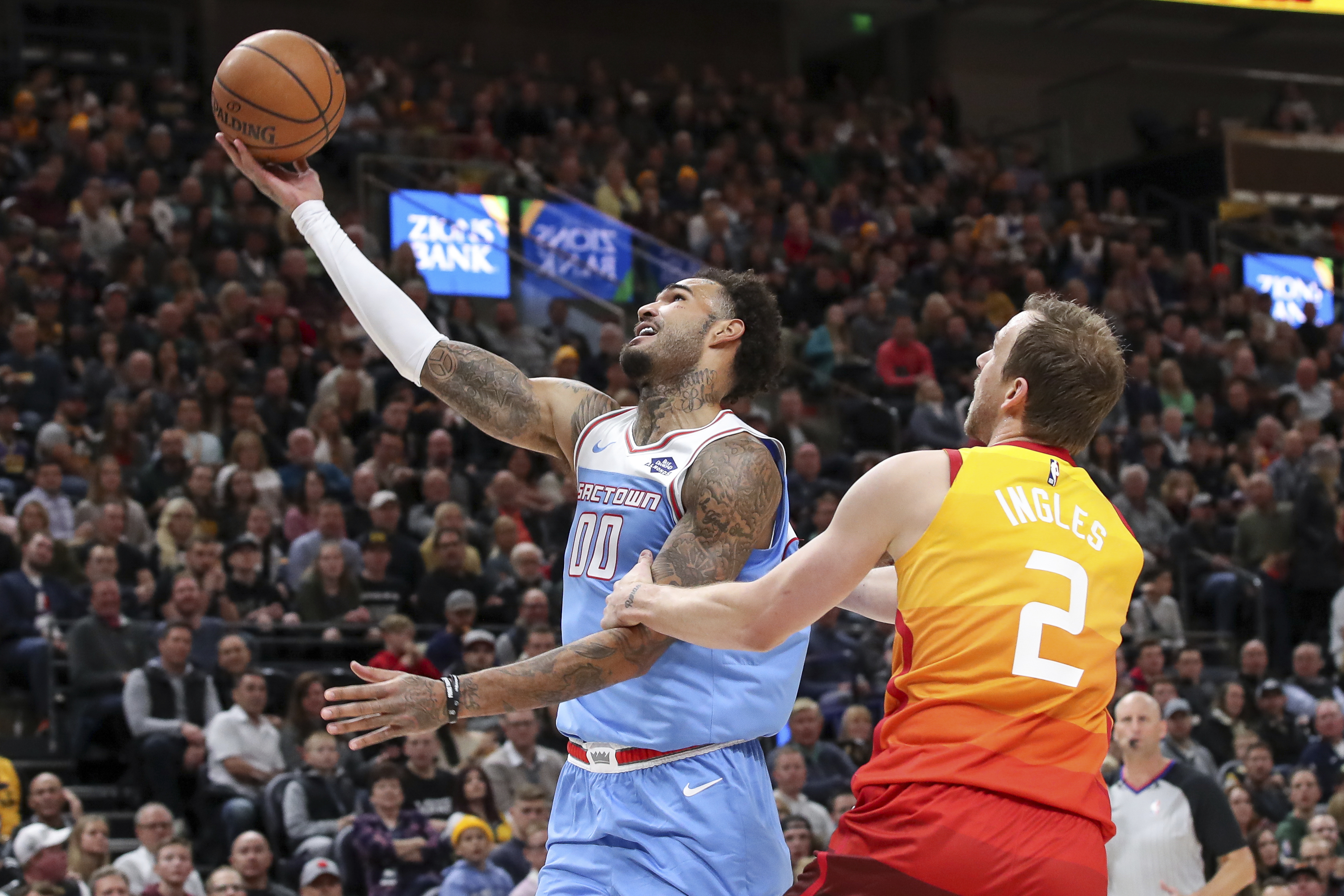 Cauley-Stein scores 23 as Kings beat Jazz 119-110