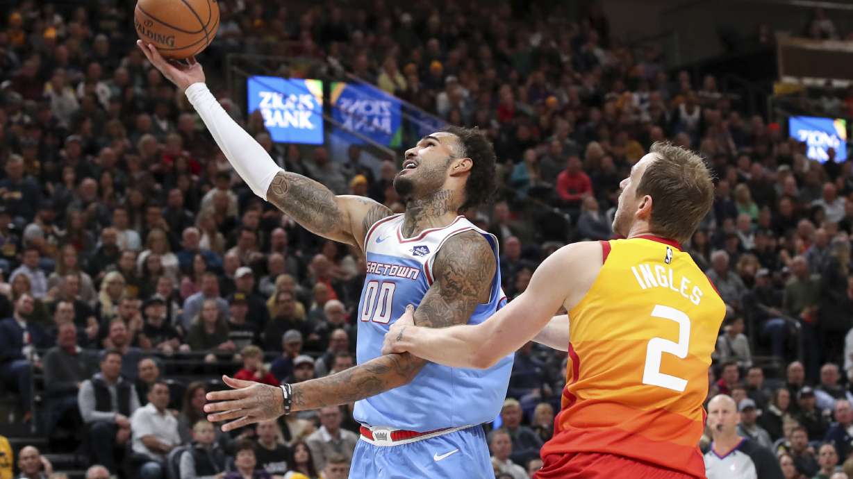 Cauley-Stein scores 23 as Kings beat Jazz 119-110