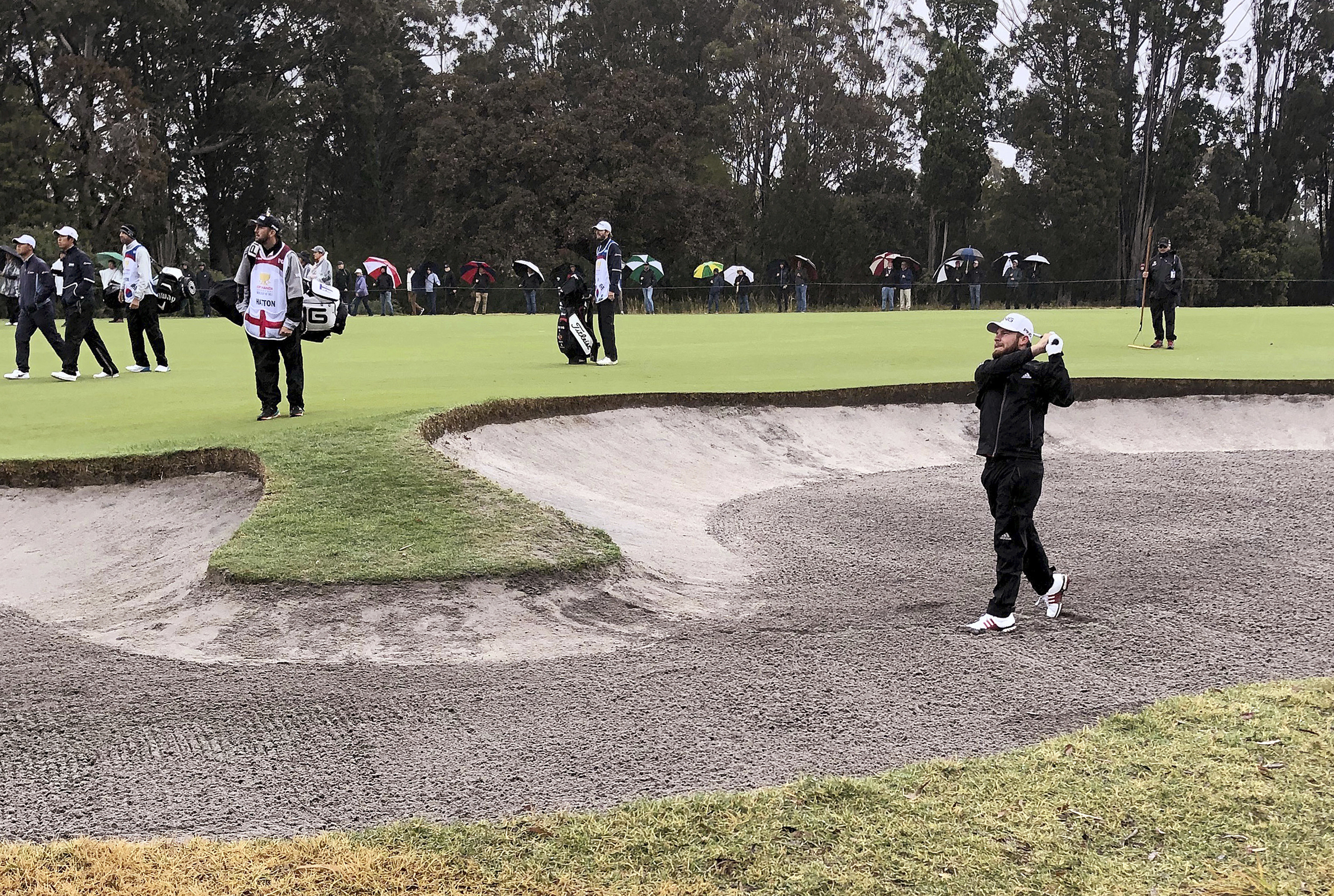 Rain, cold, wind combine to make life miserable for golfers