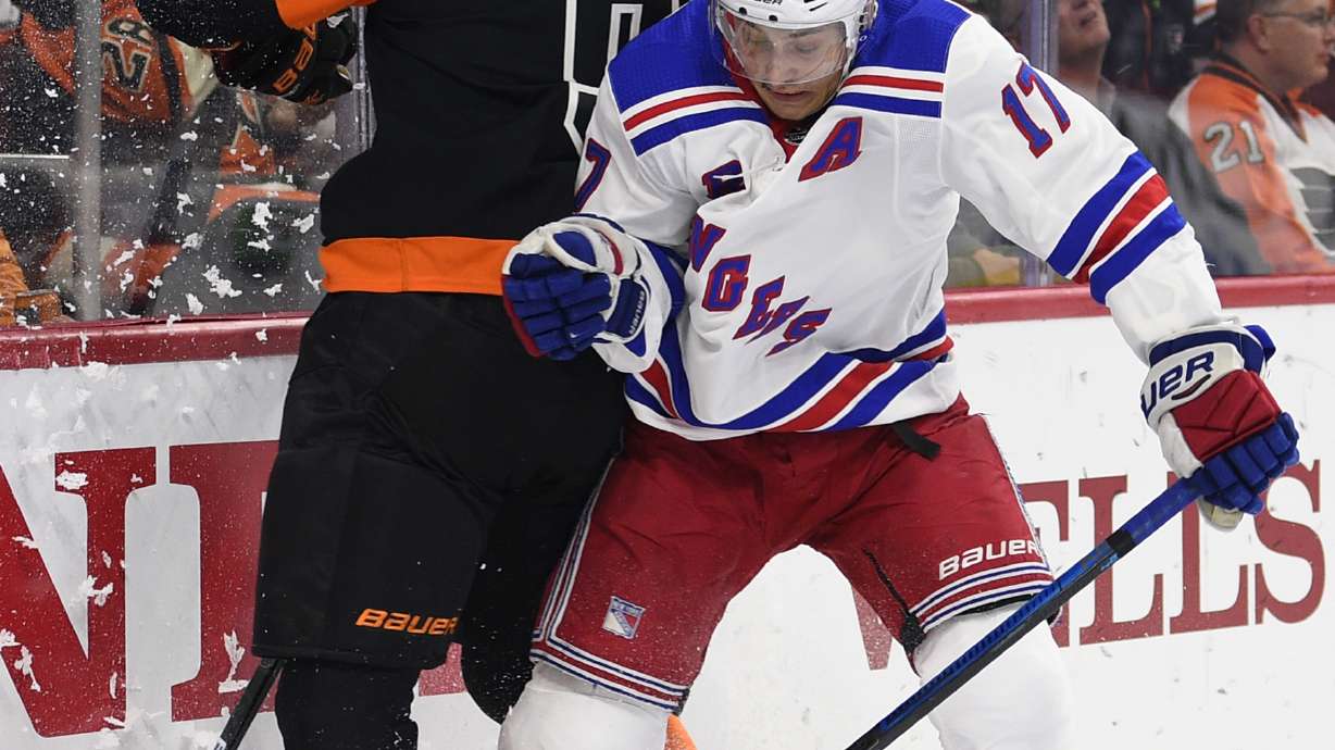 Couturier, Konecny lead Flyers over Rangers 4-0