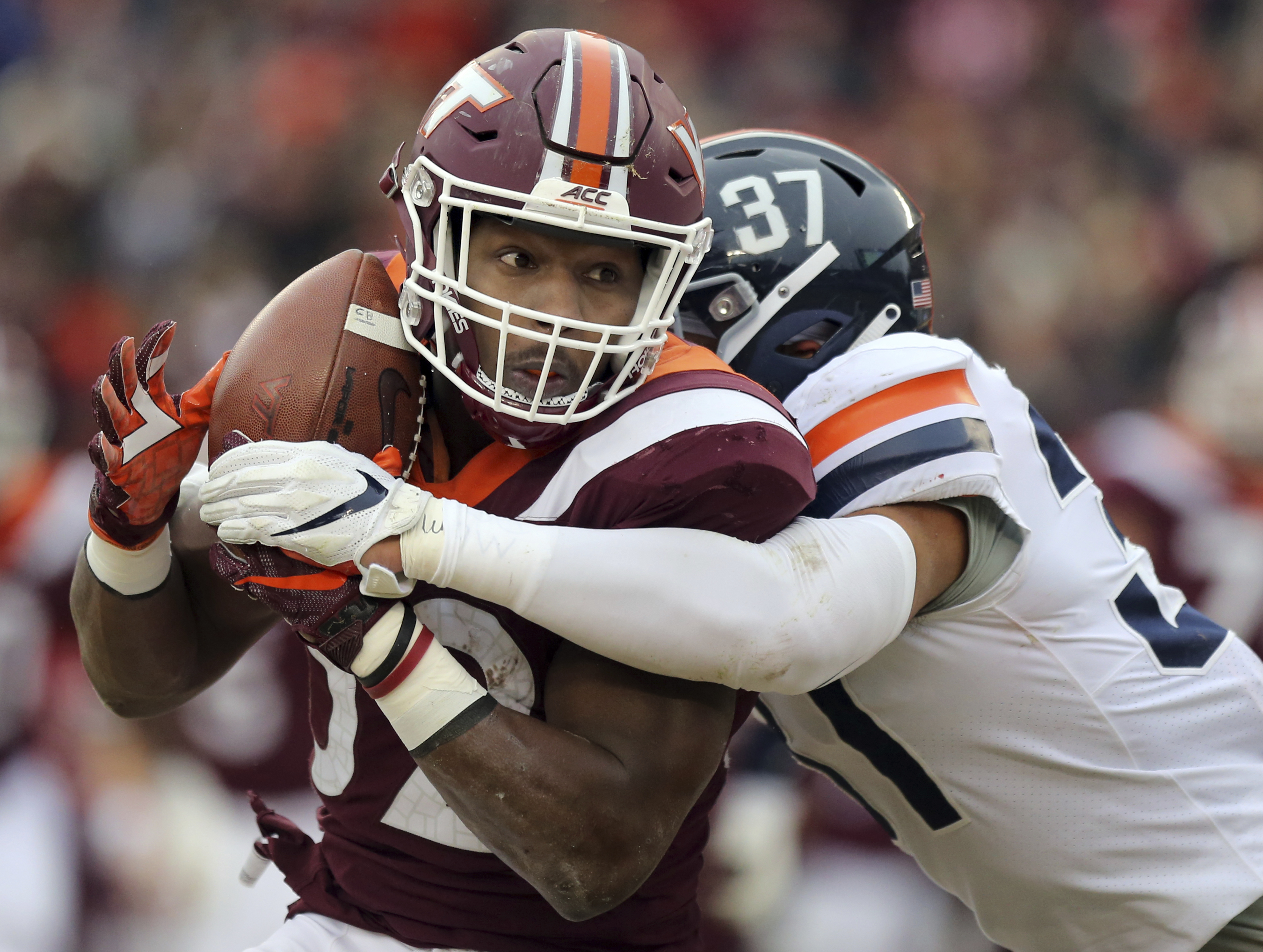Overtime FG gives Hokies wild 34-31 win over Virginia