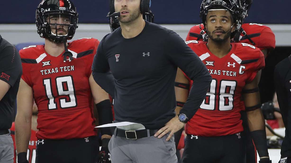 Texas Tech fires former QB Kingsbury after 6 years as coach