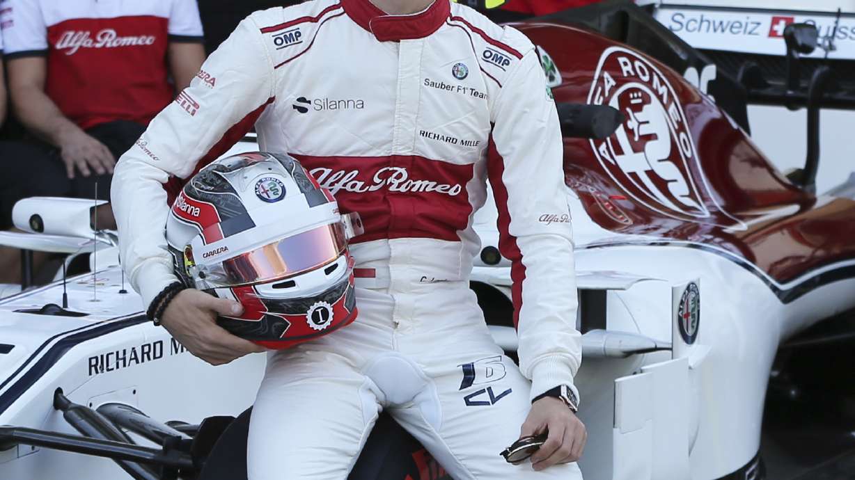 Leclerc not feeling the pressure ahead of Ferrari move
