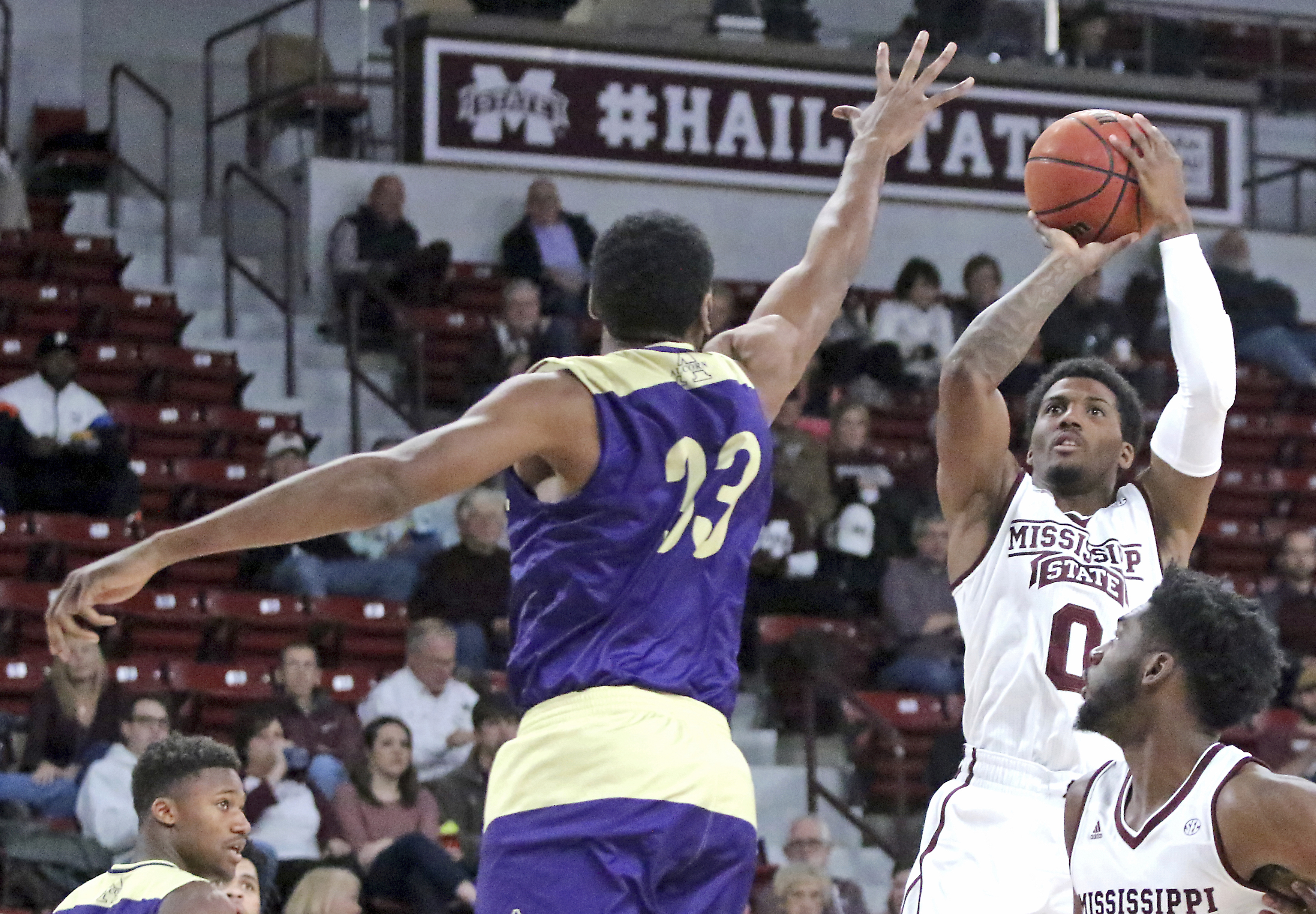 No. 25 Mississippi St cruises past Alcorn St 88-65