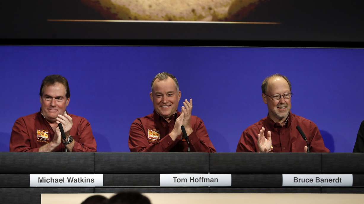 Mars touchdown: NASA spacecraft survives supersonic plunge