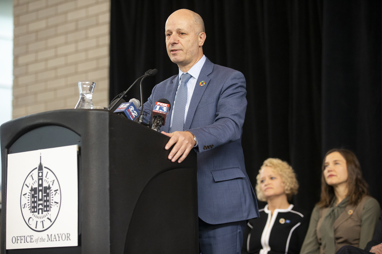 Maher Nasser, of the United Nations' public information department, speaks during a press conference at the Salt Palace Convention Center on Tuesday, Nov. 27, 2018, where plans for Salt Lake City to host the 68th U.N. Department of Public Information/NGO Conference were announced. The 2019 conference will be the first time the event is held in the United States outside U.N. headquarters. (Photo: Scott G Winterton, KSL)