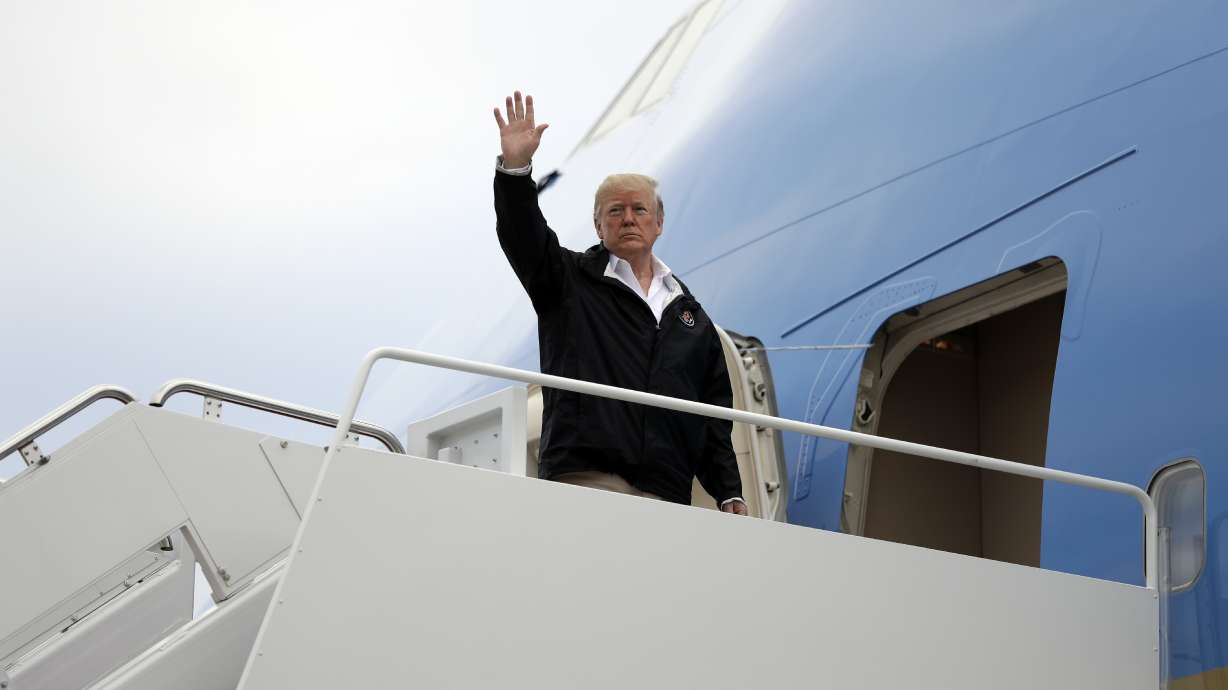 The Latest: Trump on China: 'I like the deal we have now'