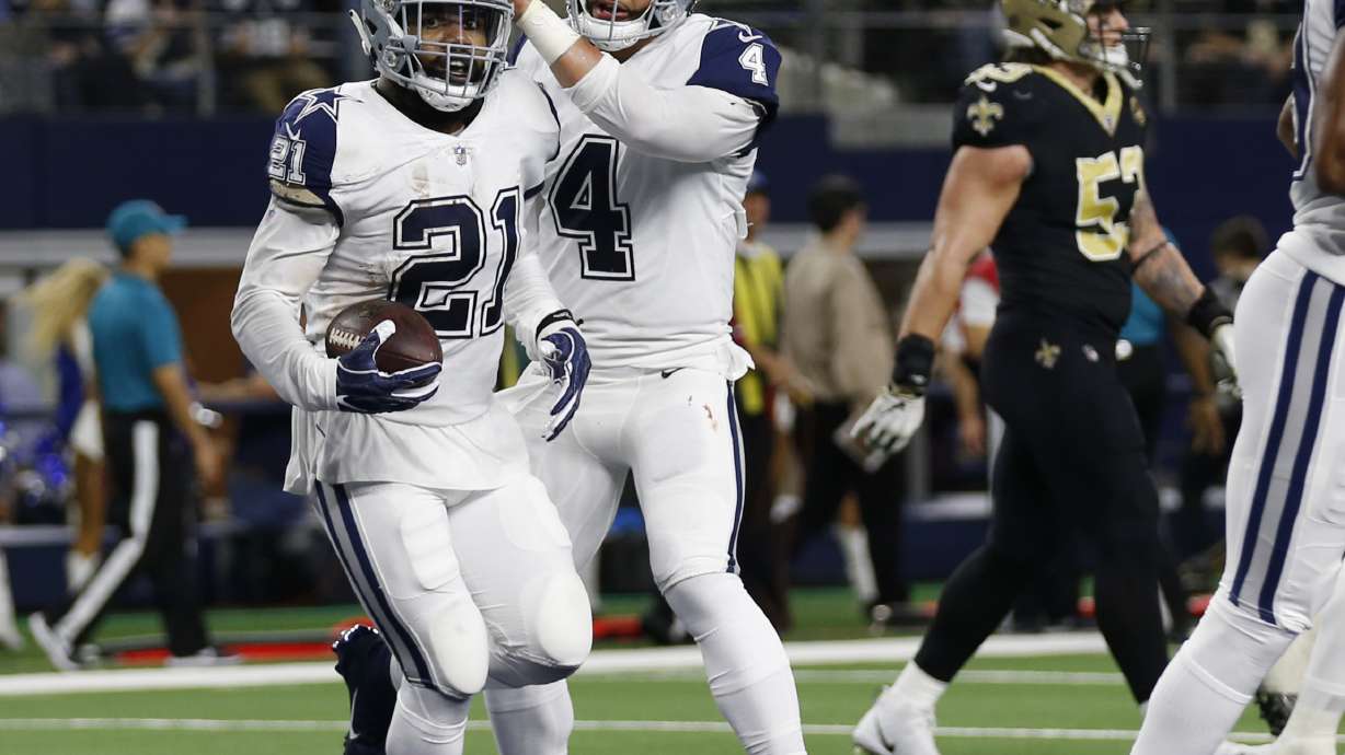 Cowboys stifle Brees, end Saints' 10-game win streak, 13-10