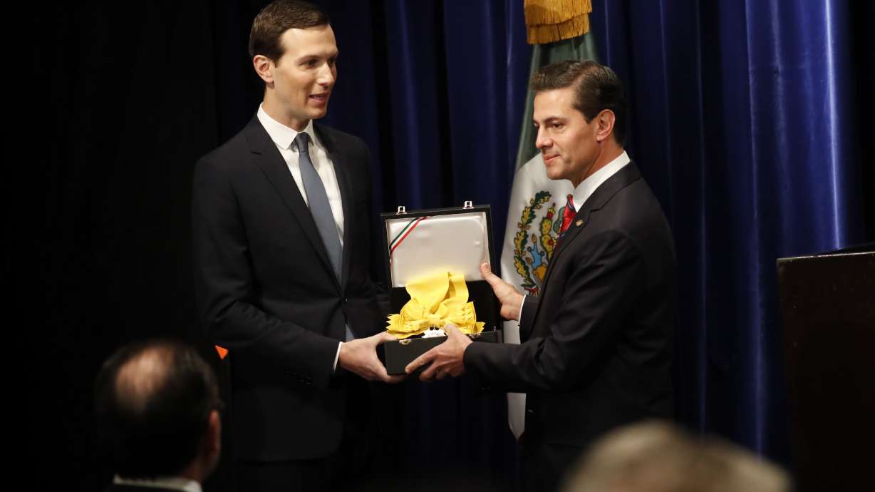 Mexico bestows highest honor on Trump son-in-law Kushner