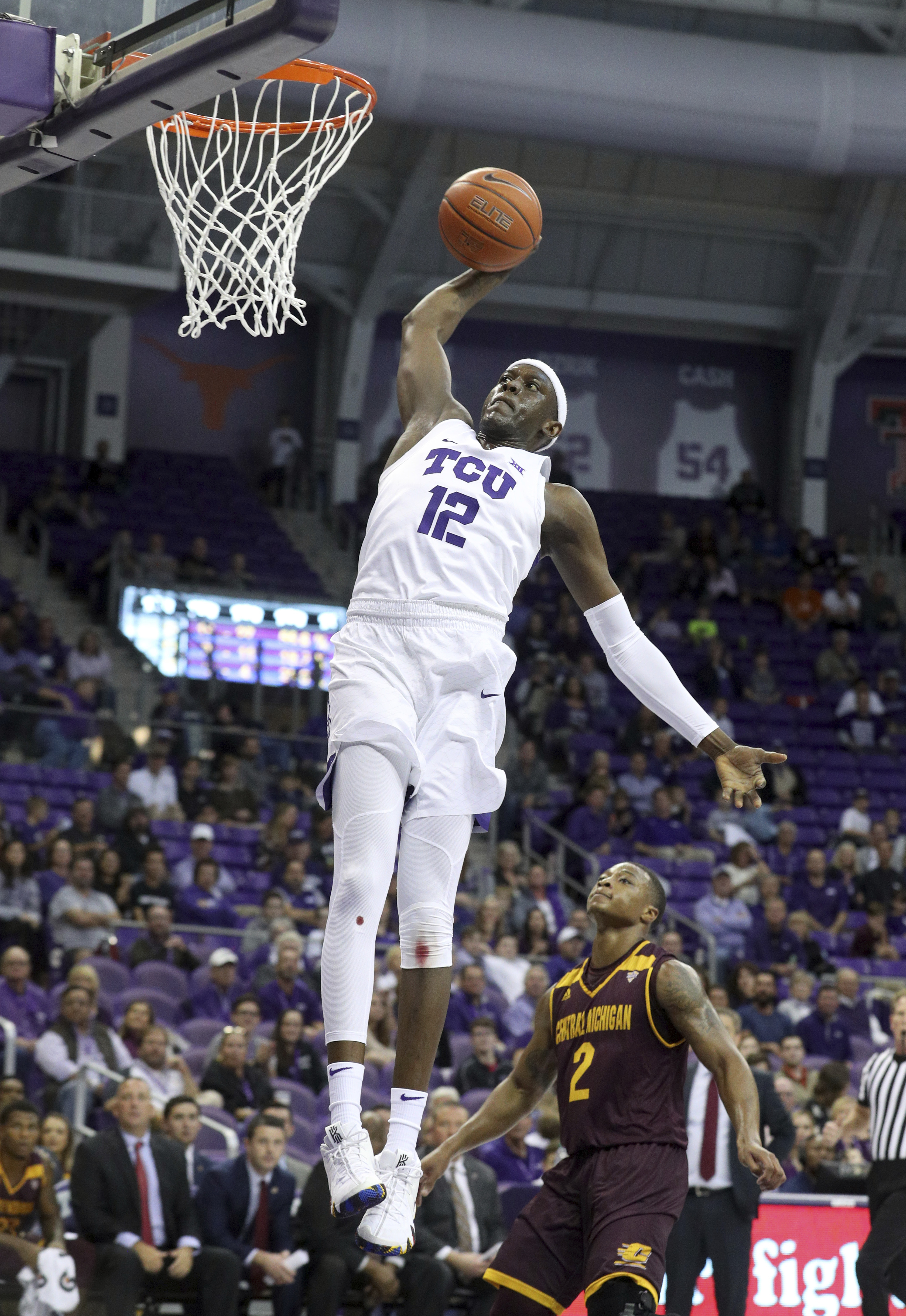 Bane scores 24 for TCU in 89-62 win over Central Michigan