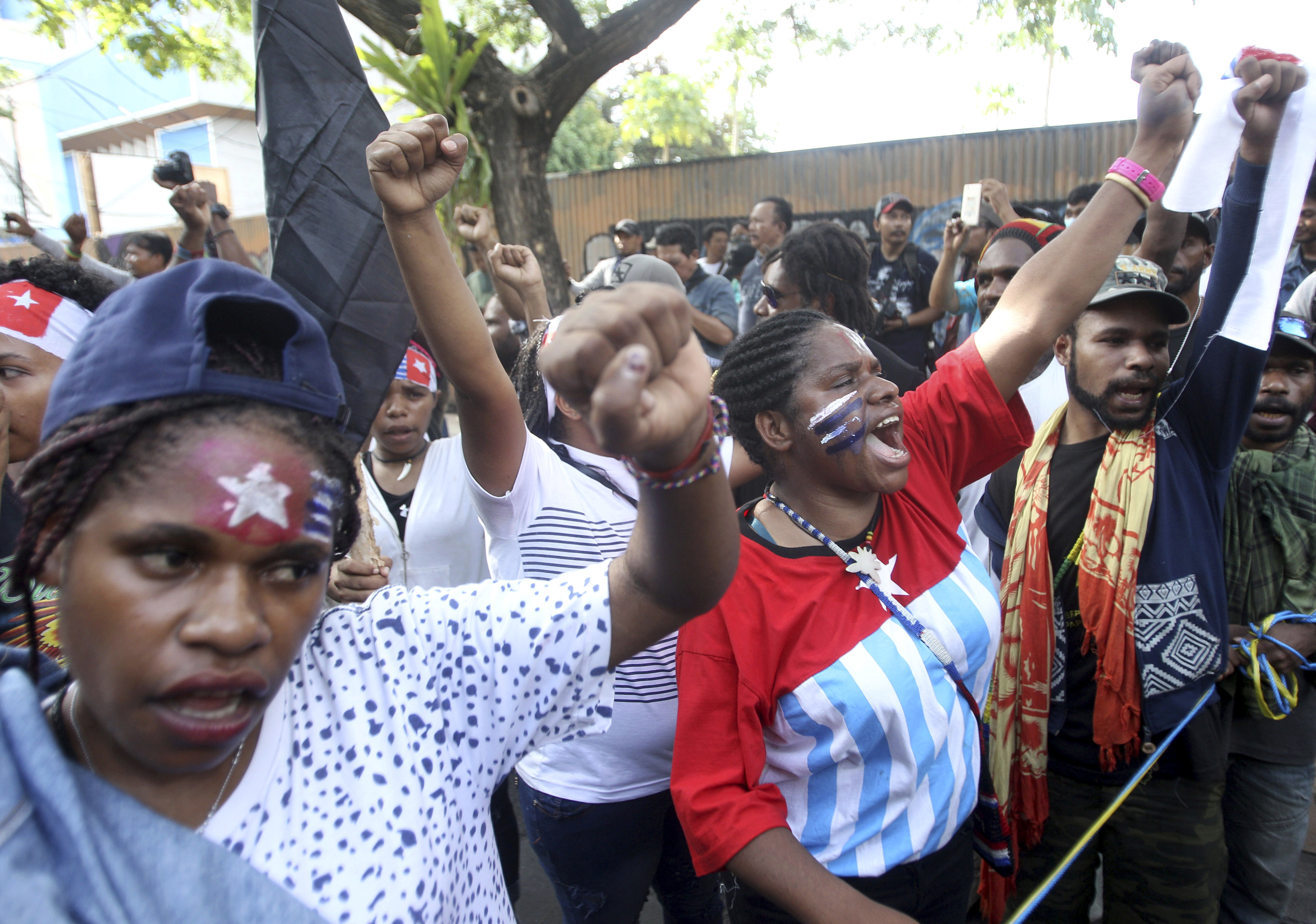 West Papuans demand independence at Indonesia rally