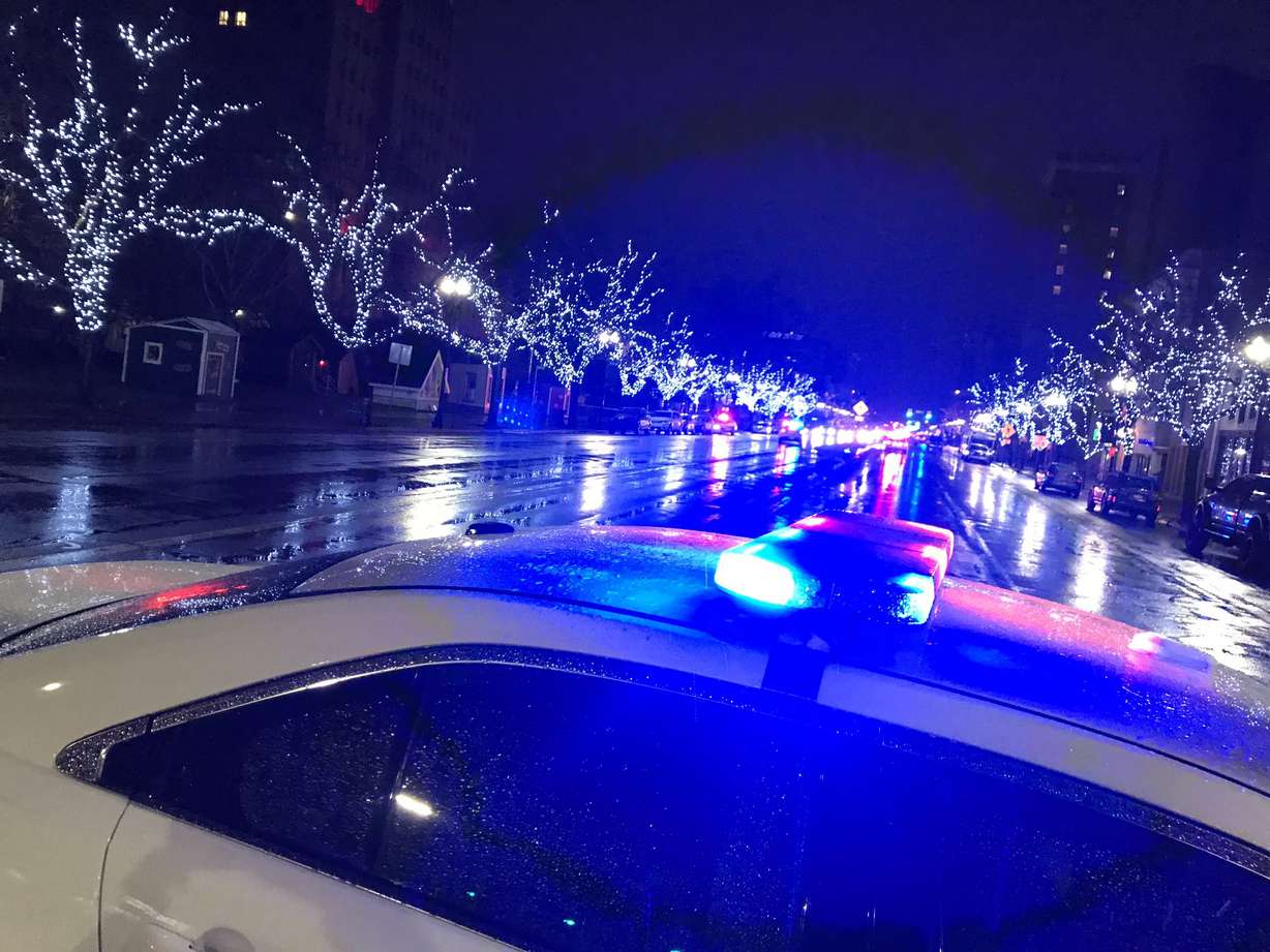 Police shoot and killed a man who held a woman hostage at a Christmas village in Ogden in late November. (Photo: Andrew Adams, KSL TV)