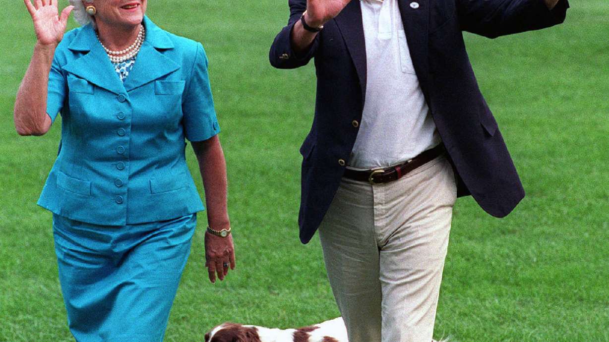 George and Barbara Bush, a 'storybook' 73-year marriage