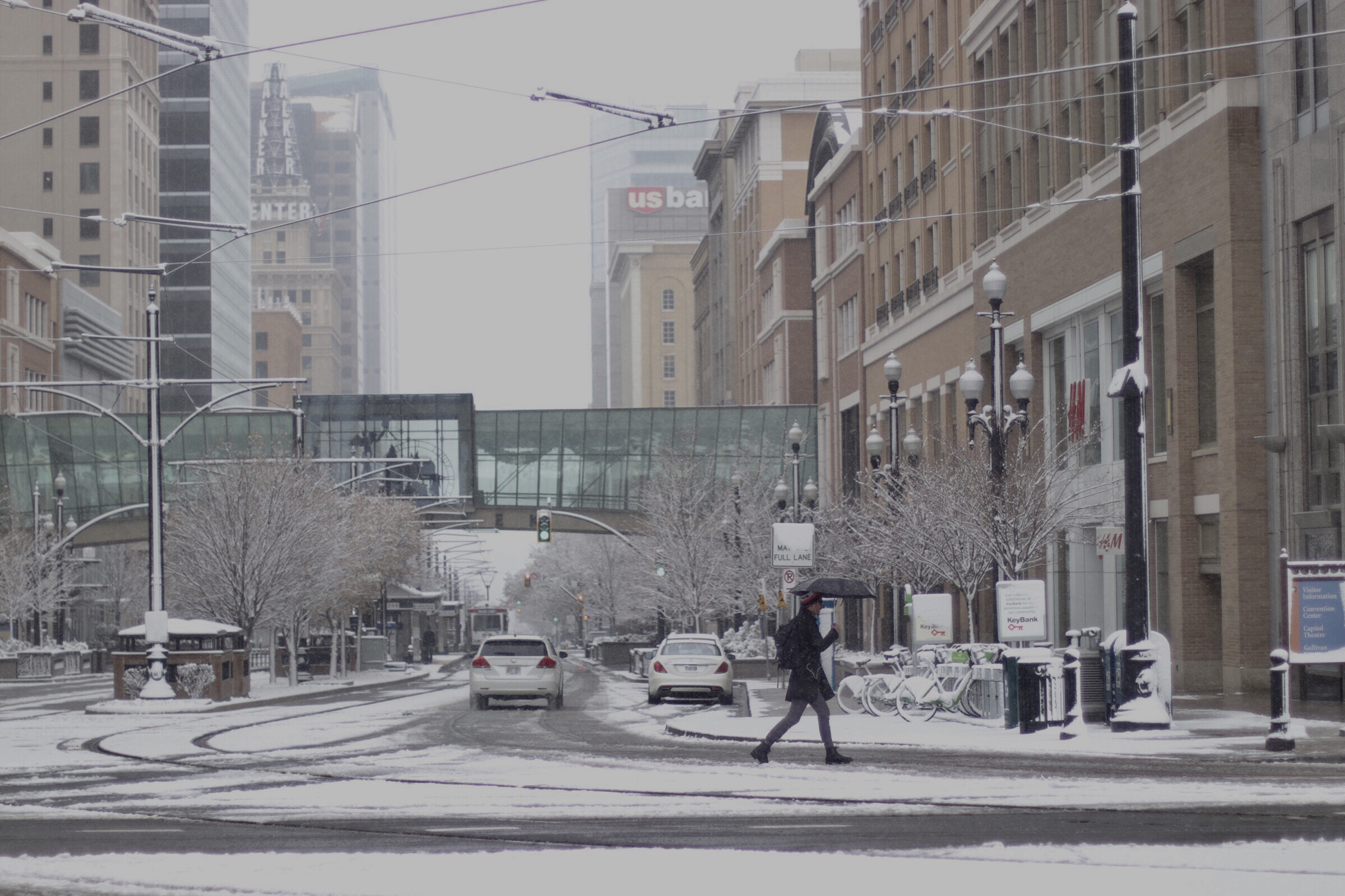 Overnight snow, freezing rain could cause slippery road conditions along Wasatch Front