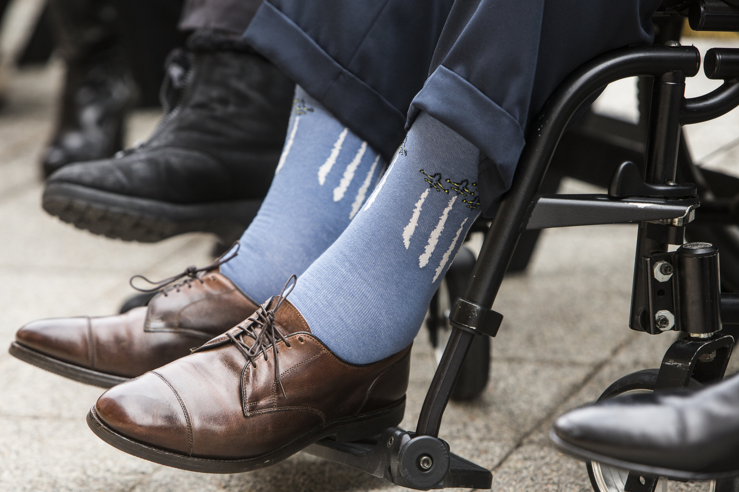 Not just a fashion statement: Bush's socks spoke volumes