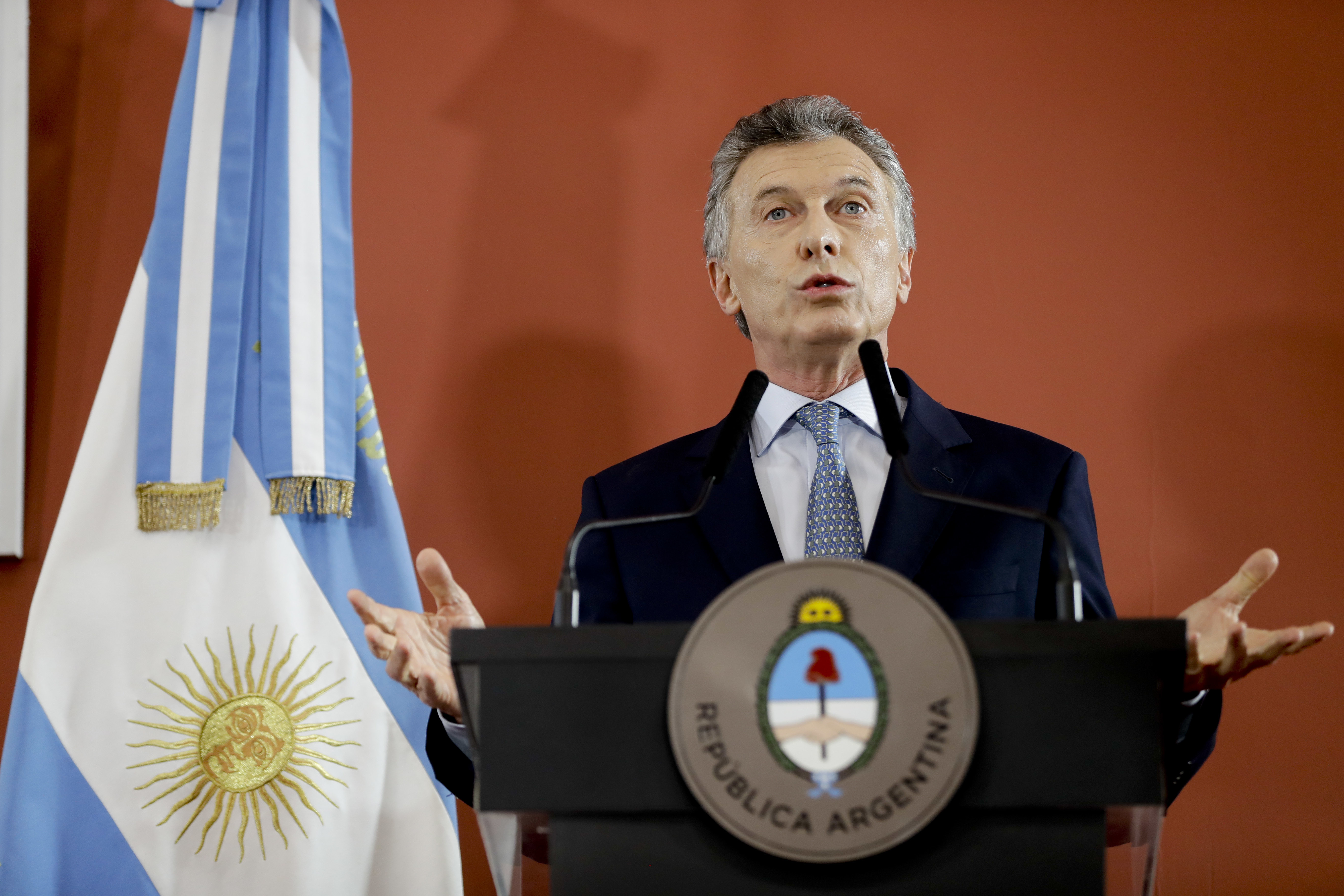 AP Interview: Argentine leader sees tough road ahead