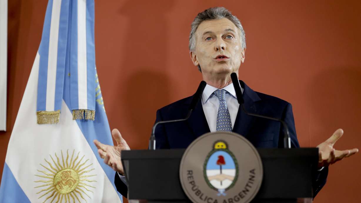AP Interview: Argentine leader sees tough road ahead