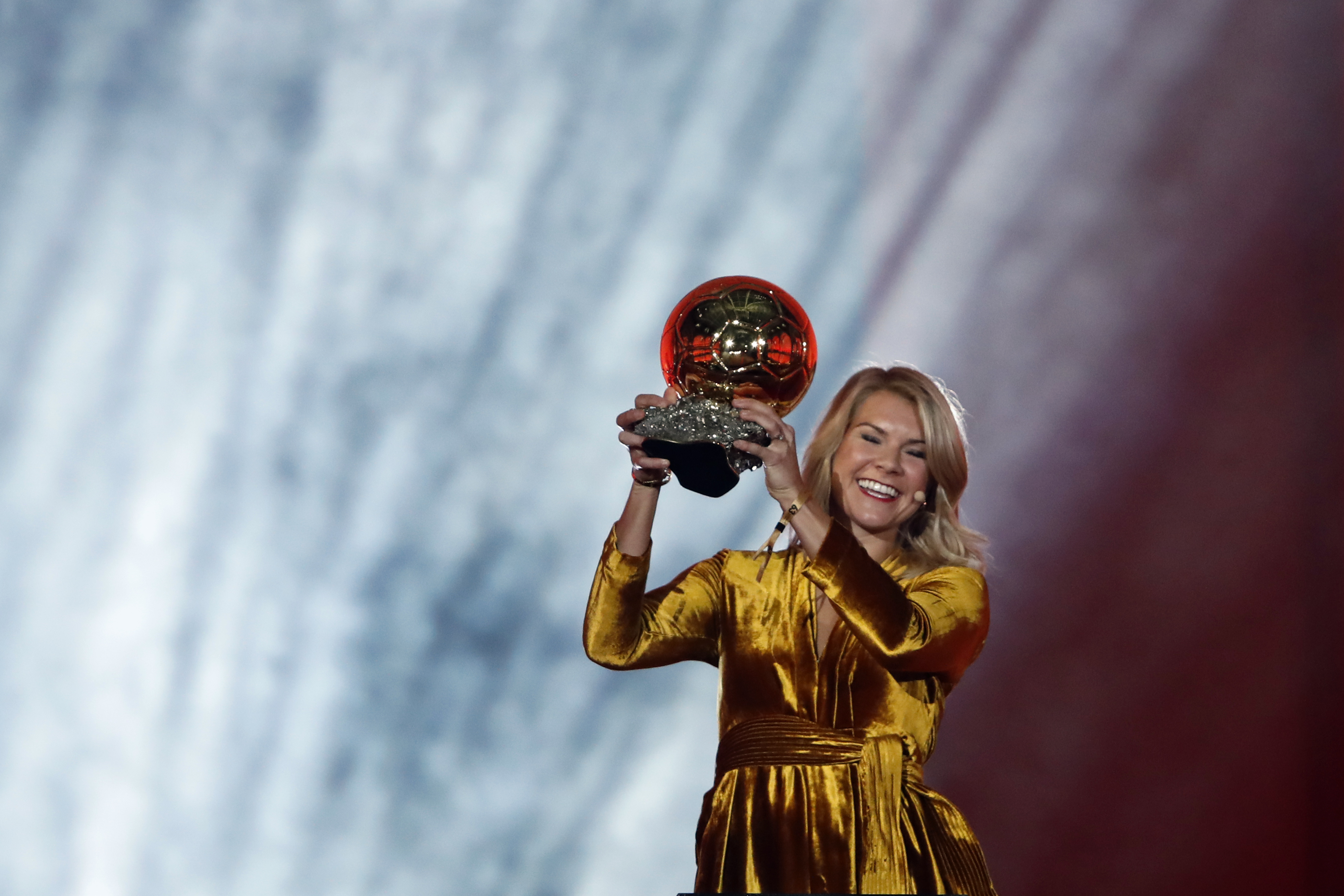 Norway's Hegerberg wins first Ballon d'Or for women