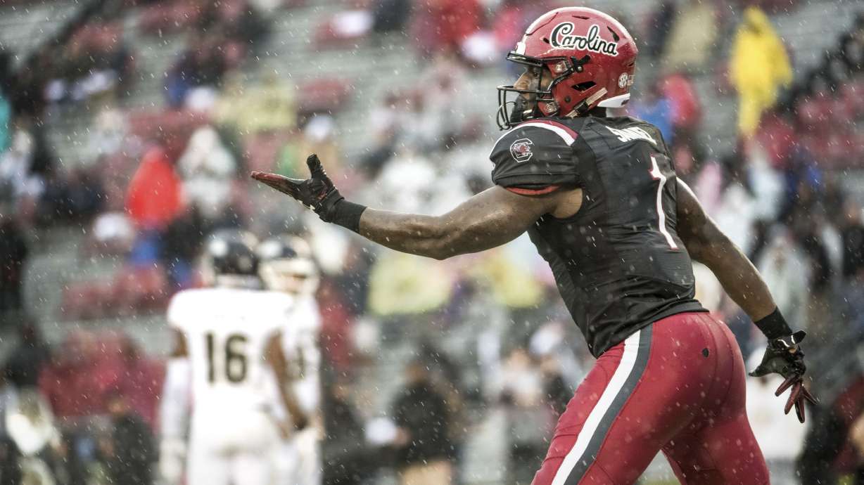 South Carolina receiver Deebo Samuel declaring for NFL draft