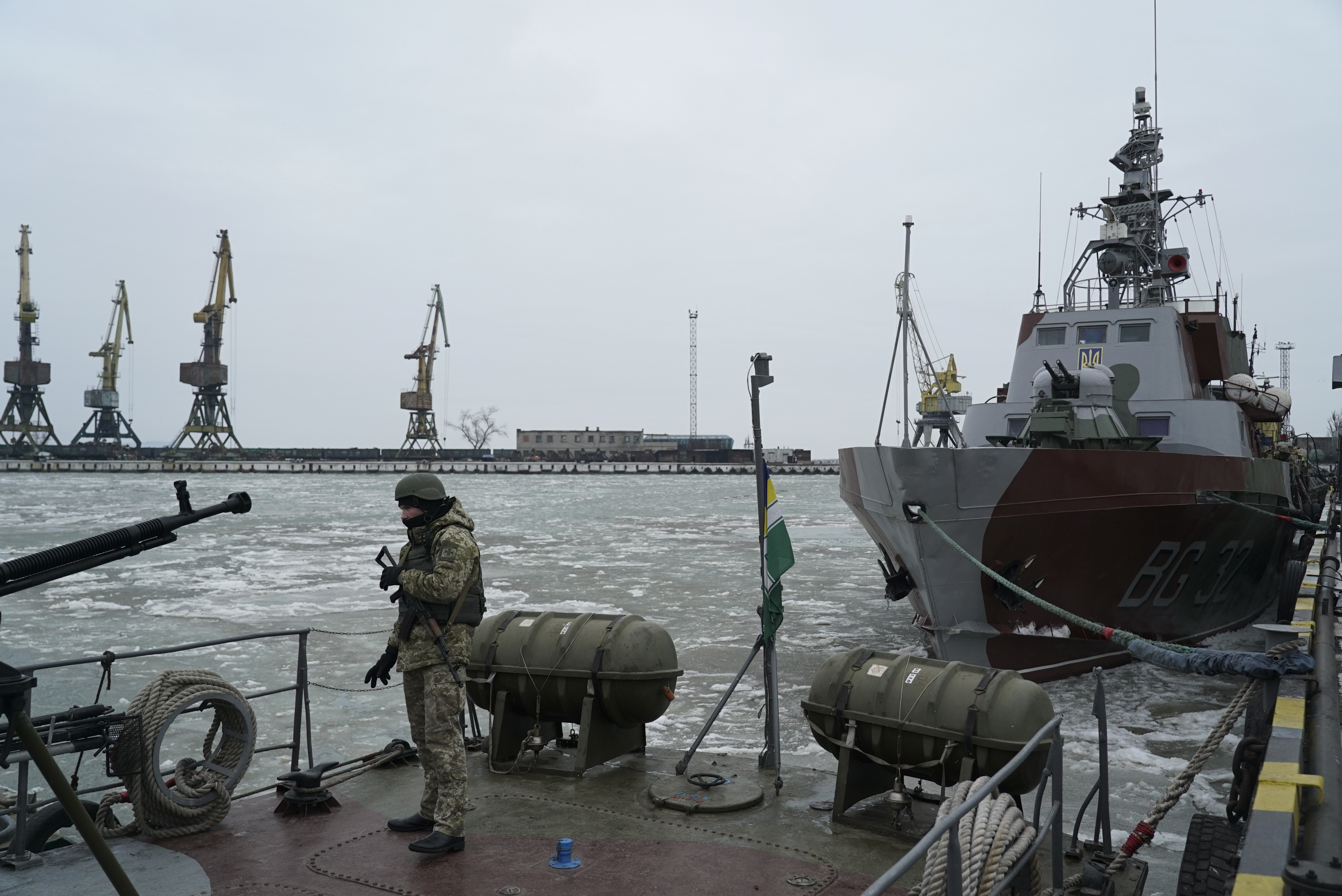 The Latest: Ukraine seeks NATO support over Russia standoff