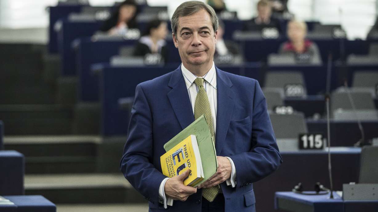 Ex-UKIP leader Nigel Farage quits party over far-right turn