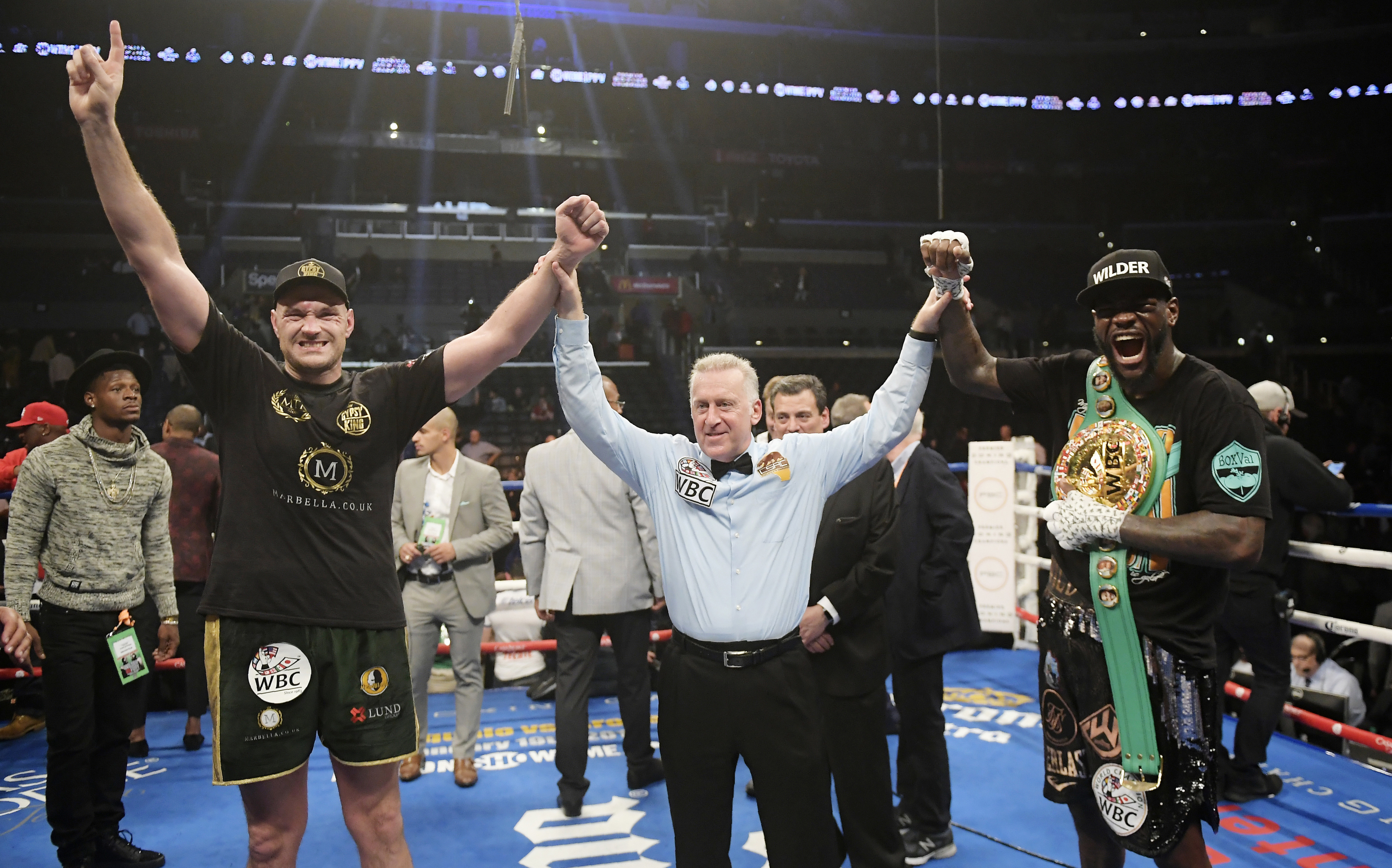 Wilder hoping for a rematch with Fury 'ASAP'