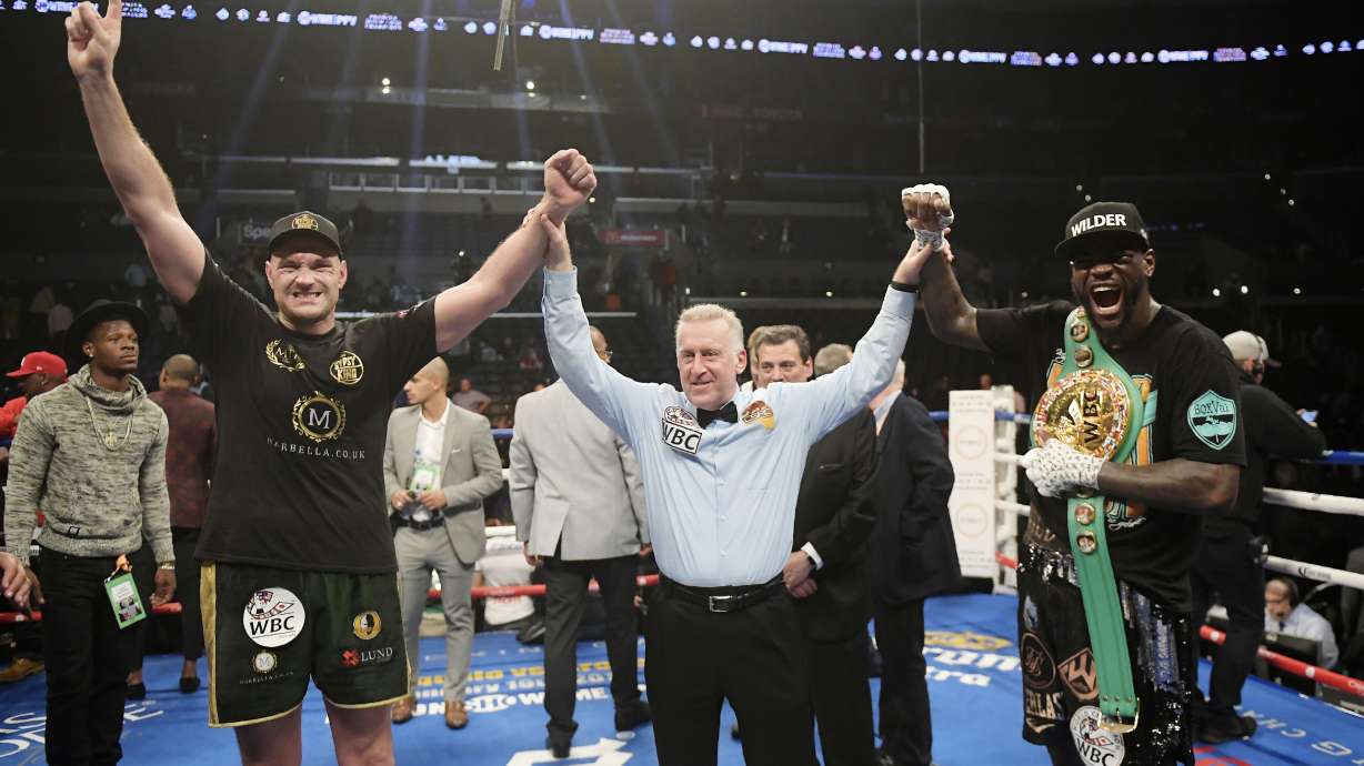 Wilder hoping for a rematch with Fury 'ASAP'