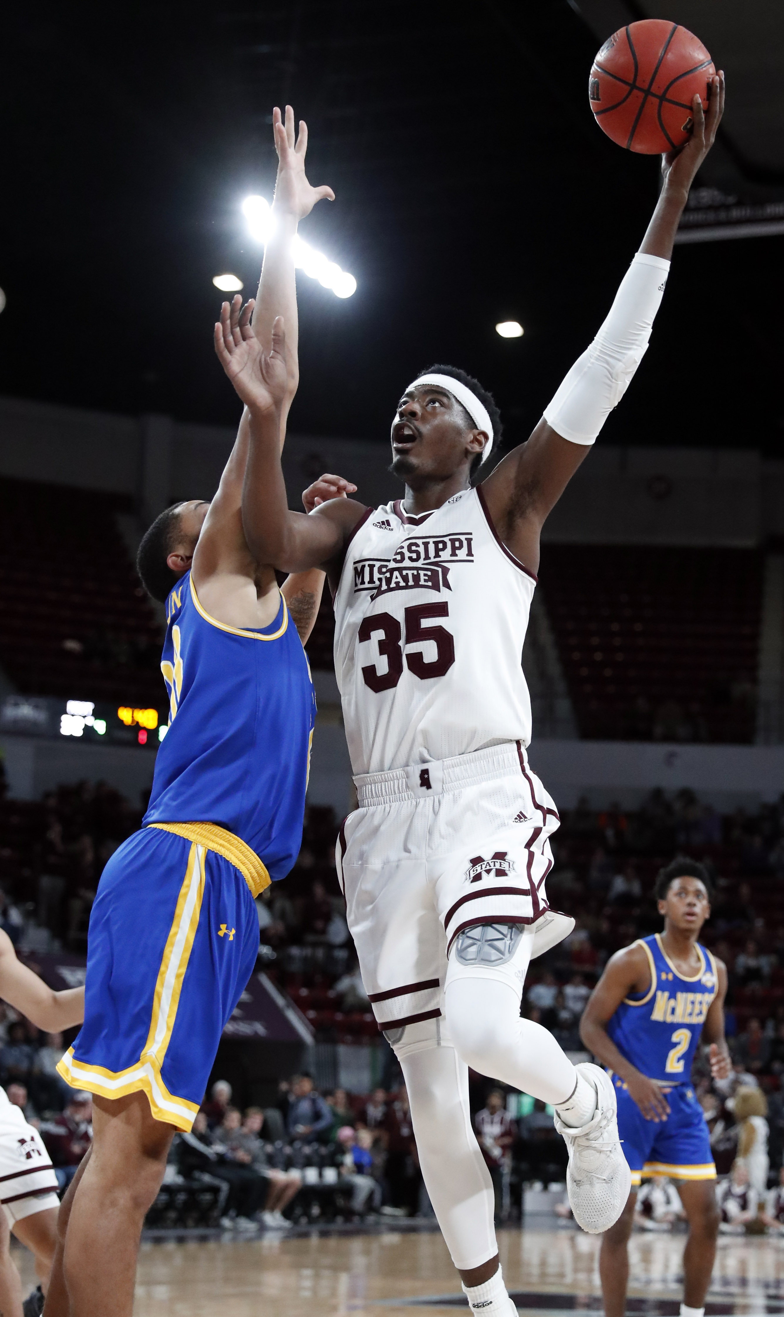 No. 22 Mississippi State beats McNeese State 90-77