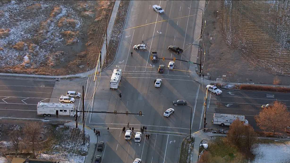Officers shot and killed an 18-year-old man following a pursuit through Ogden Dec. 4. (Photo: Chopper 5, KSL TV)