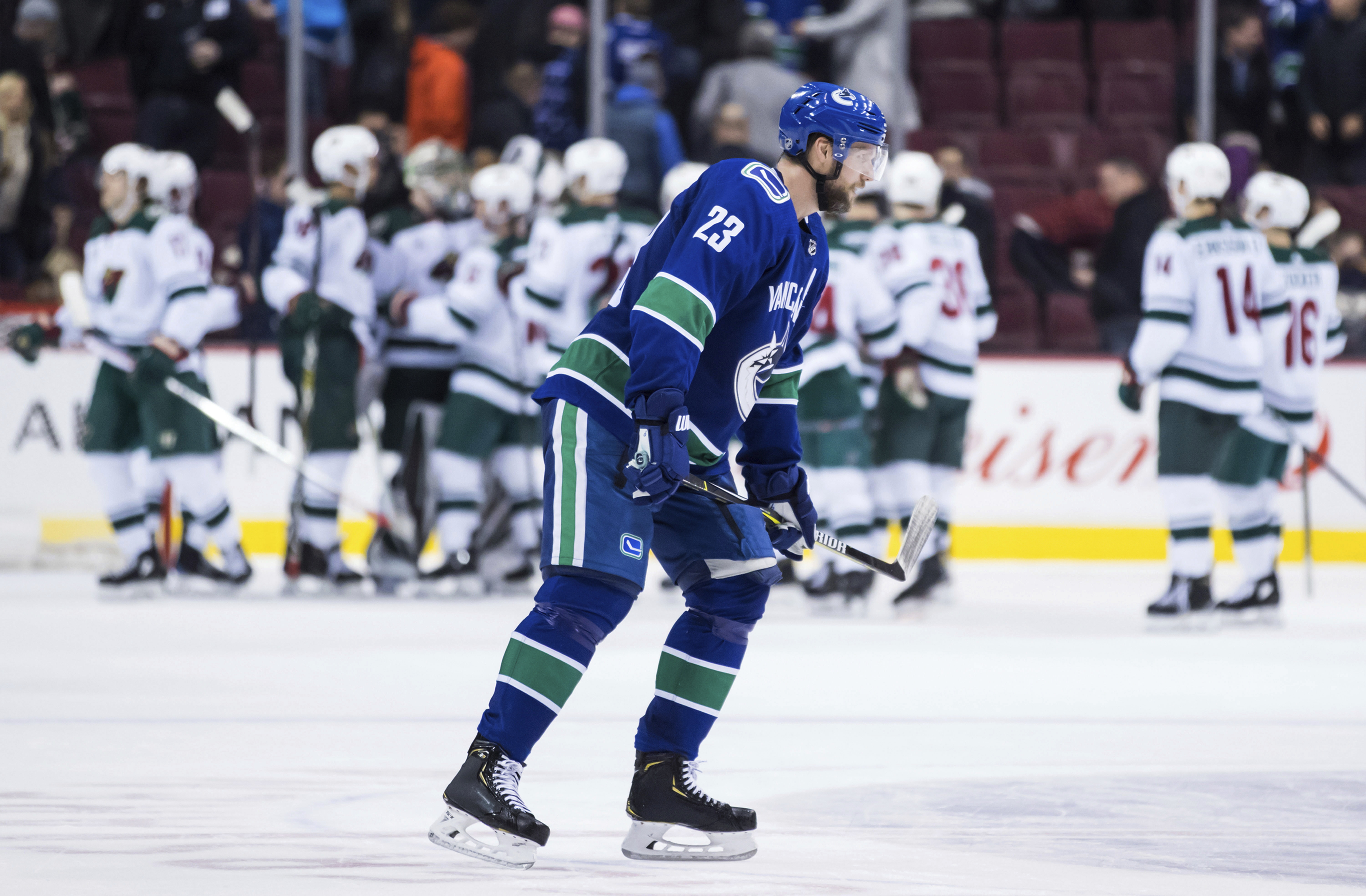 Wild score 3 power-play goals in 3-2 win over Canucks