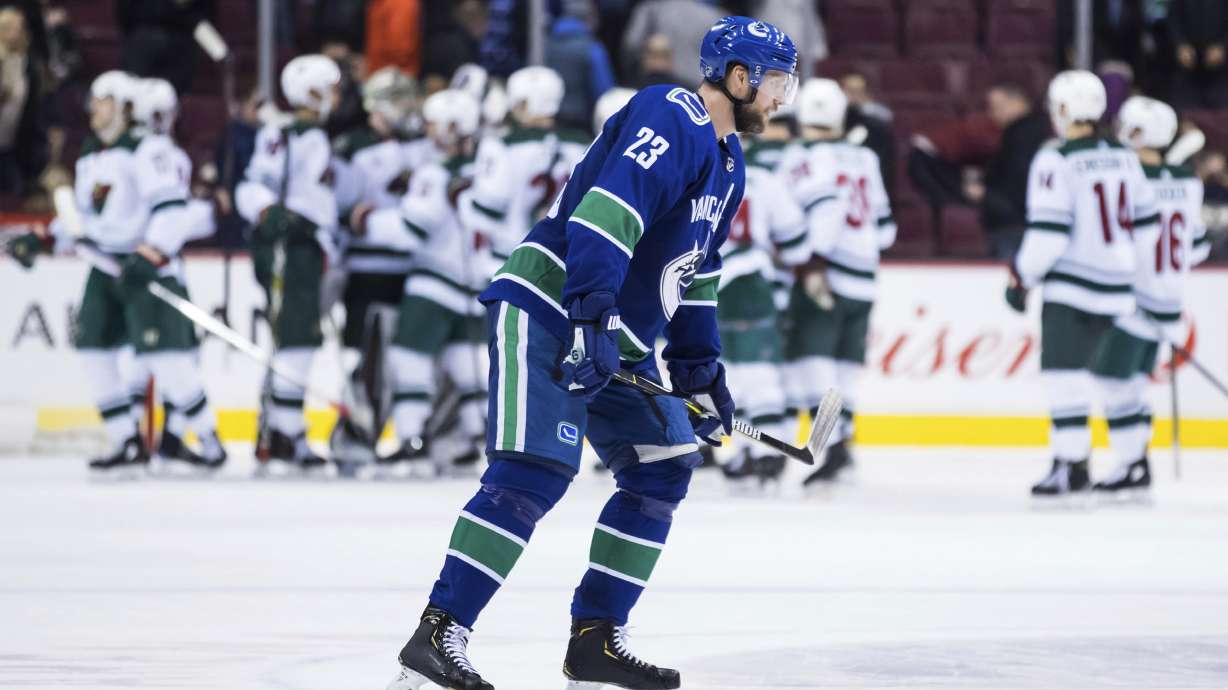 Wild score 3 power-play goals in 3-2 win over Canucks