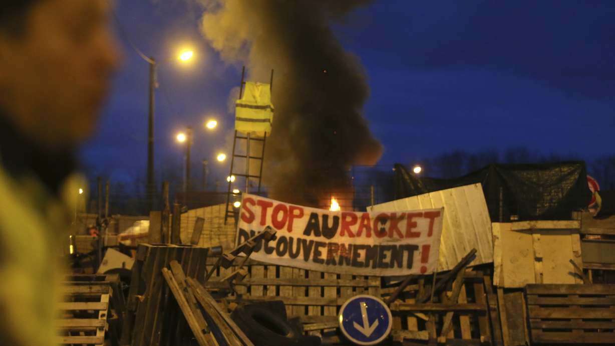 The Latest: French protests ahead despite Macron concession