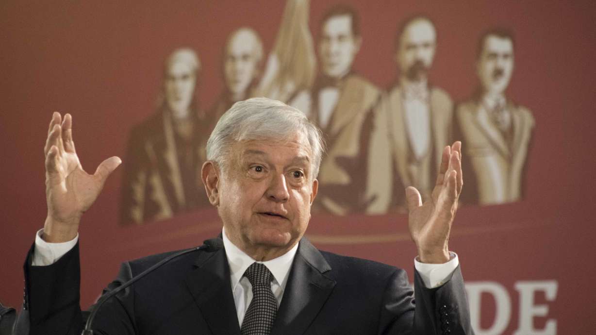 Mexico's new leader says relations with Trump good