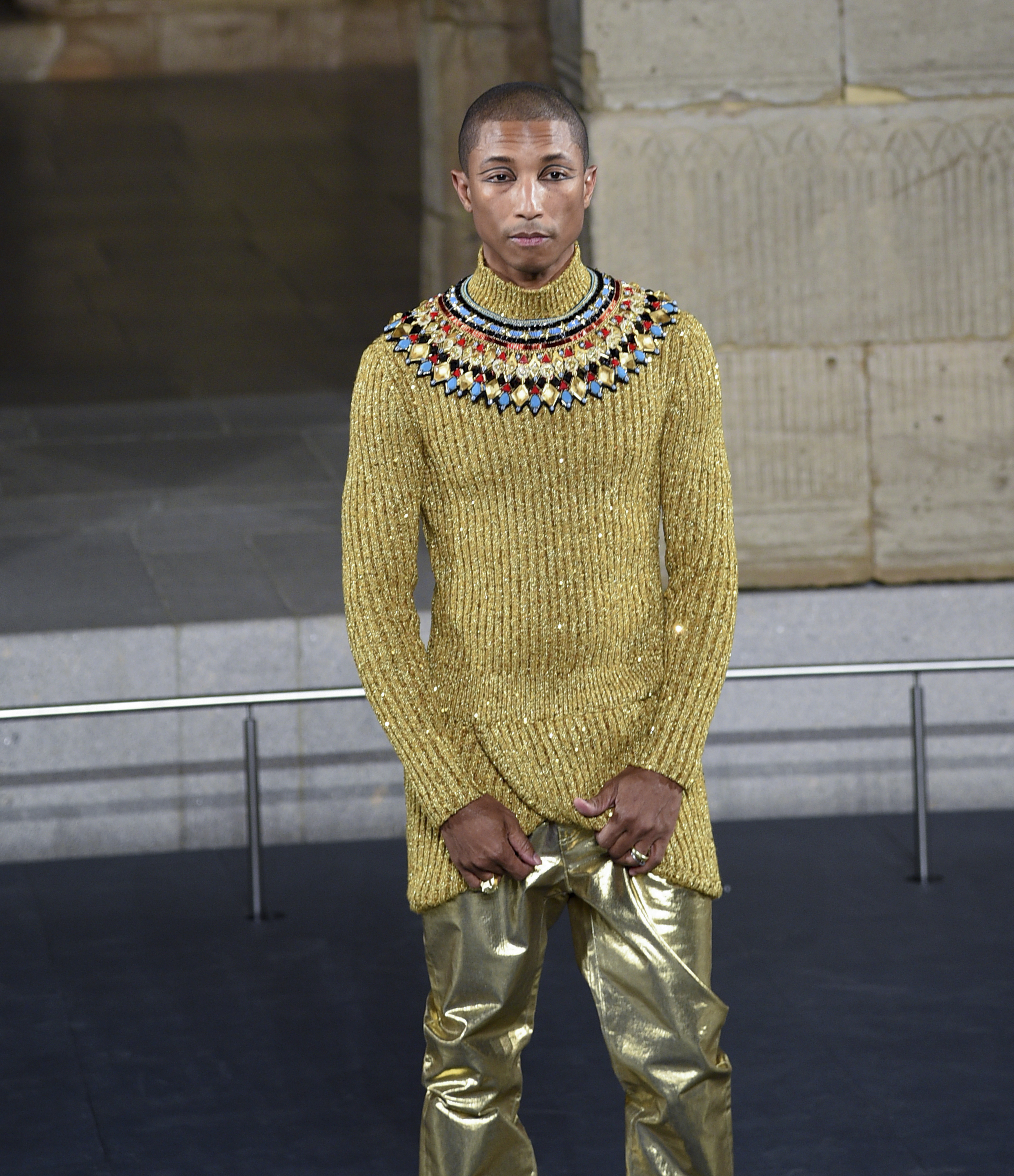Chanel's Lagerfeld channels ancient Egypt with mini-Met Gala