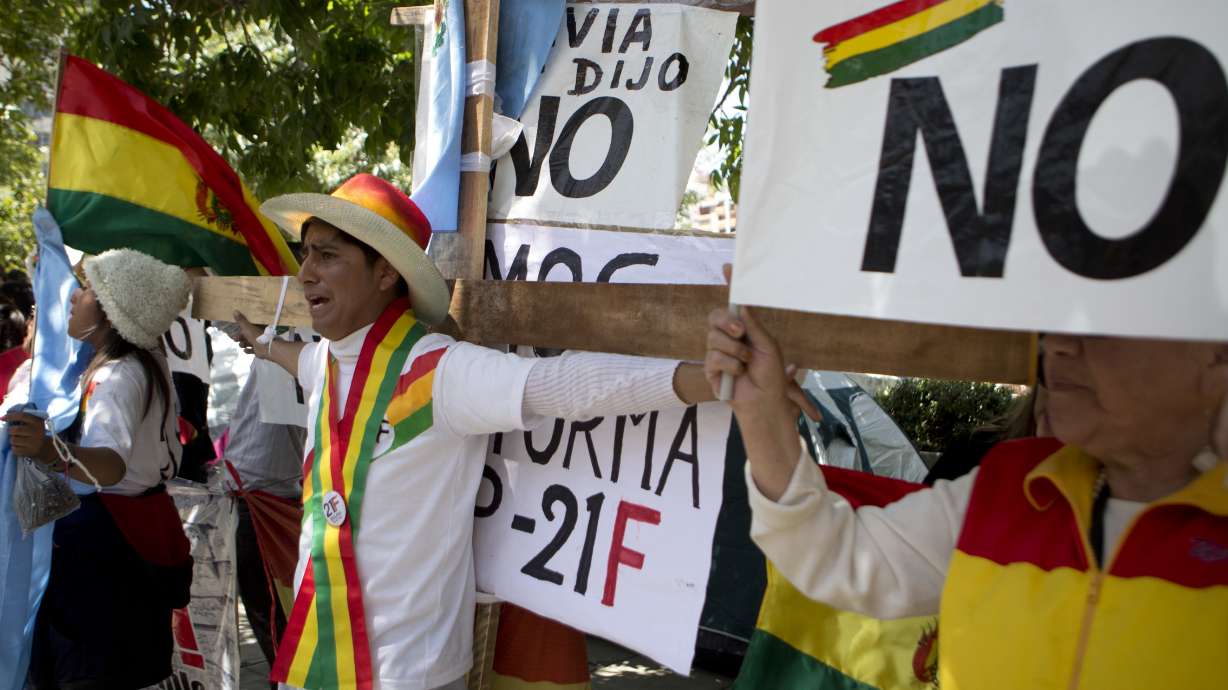Electoral court accepts Bolivian president's re-election bid