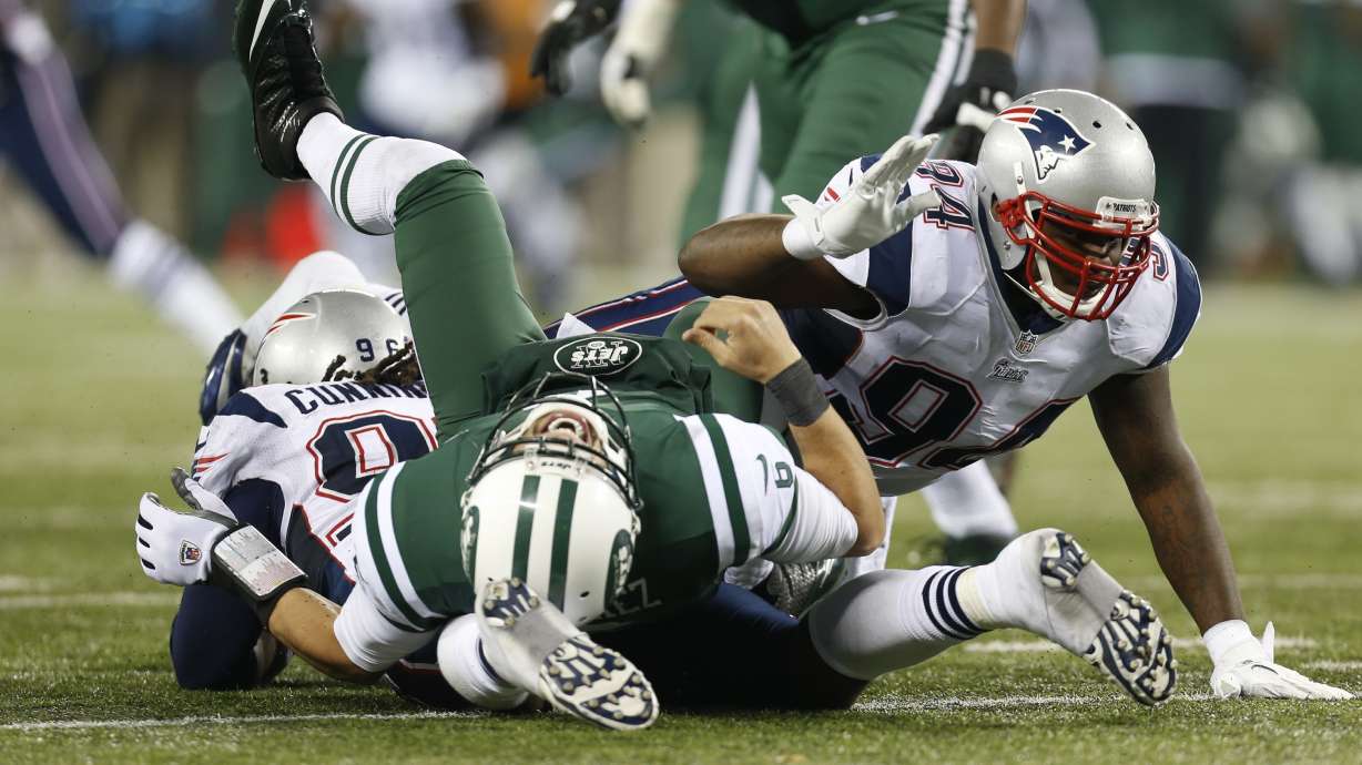 New Redskins QB Mark Sanchez jokes about 'The Butt Fumble'