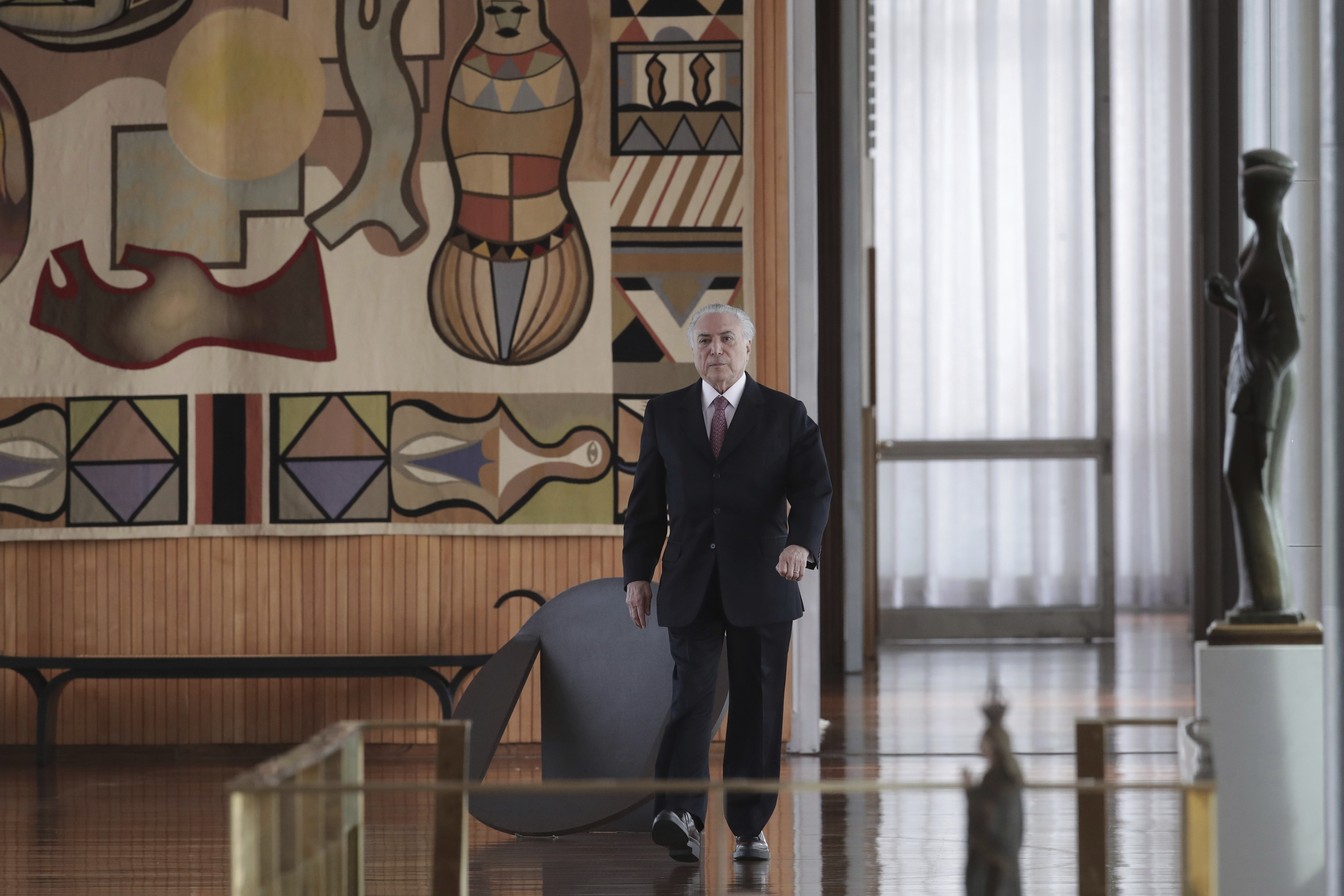 Brazil president: Not worried about looming corruption cases