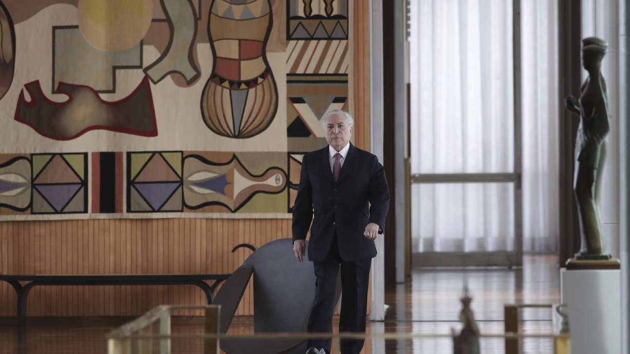 Brazil president: Not worried about looming corruption cases