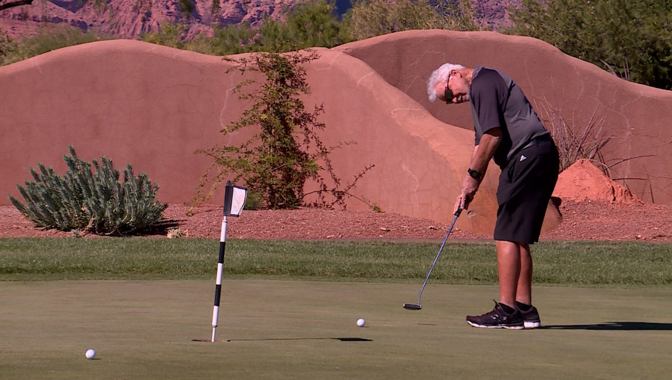 Rick Craiggs is an accomplished golfer with six holes-in-one during his lifetime. (Photo: KSL TV)