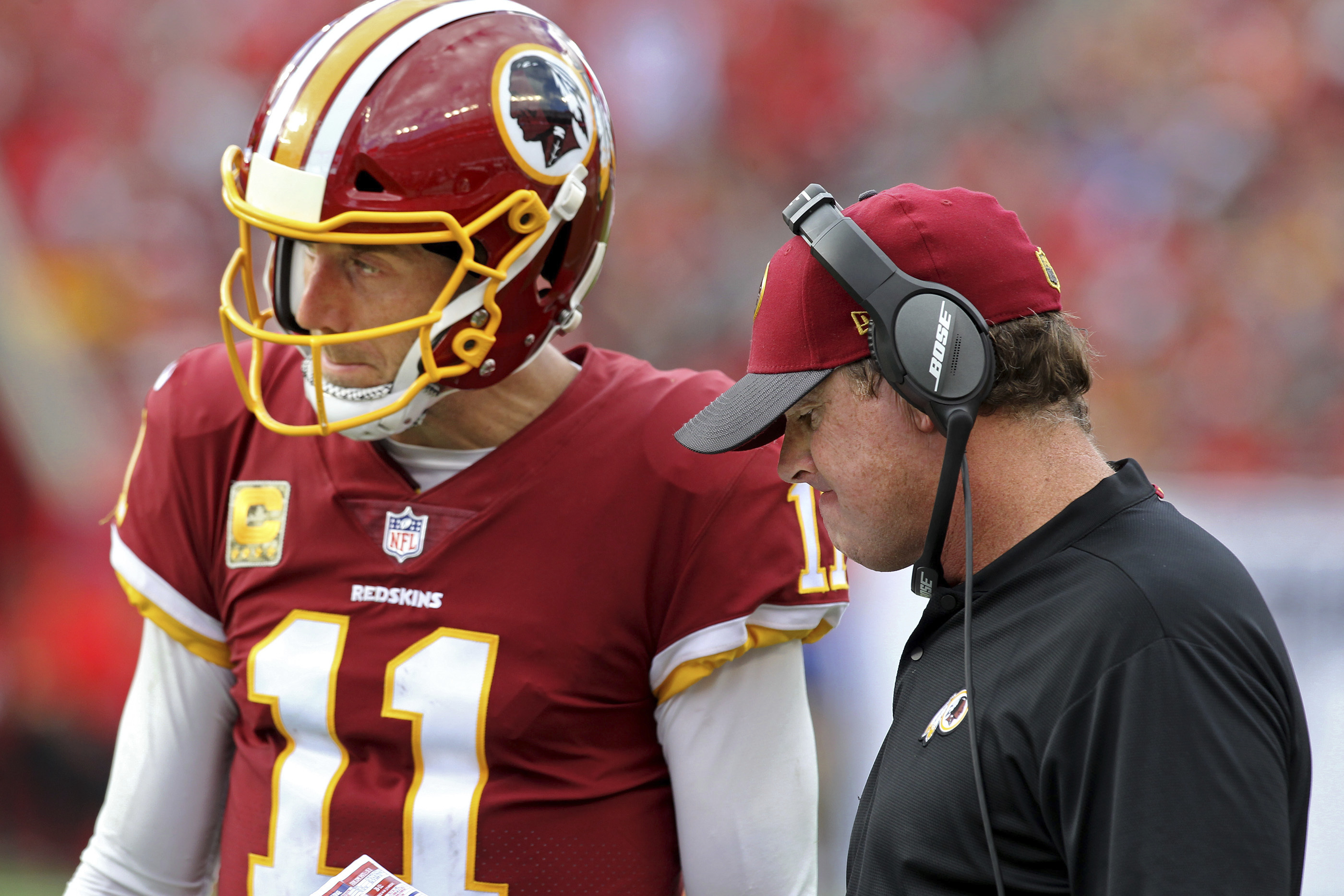 Redskins QB Alex Smith says he is 'lucky to be alive' after