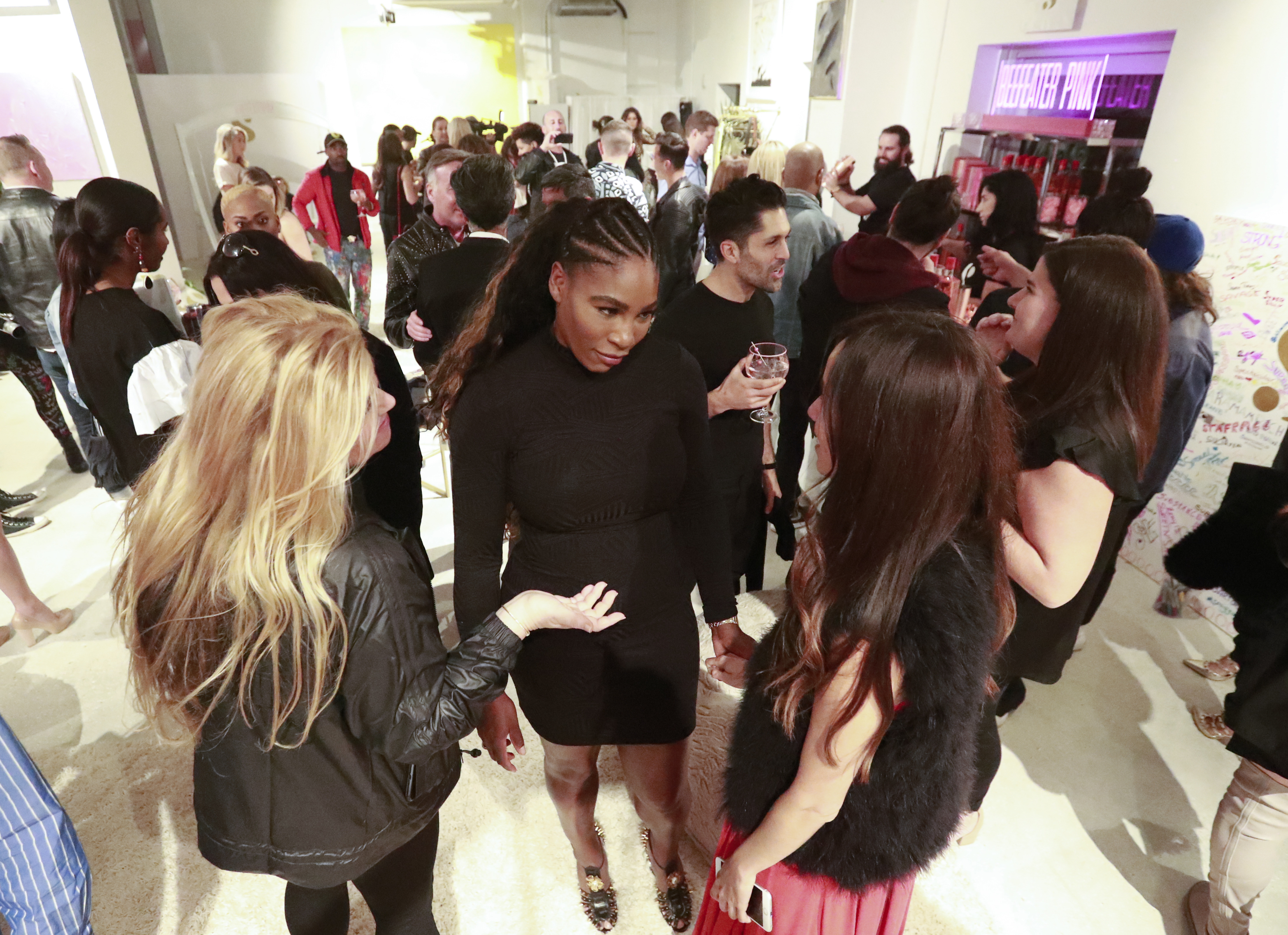 Serena Williams launches pop-up shop during Art Basel Miami