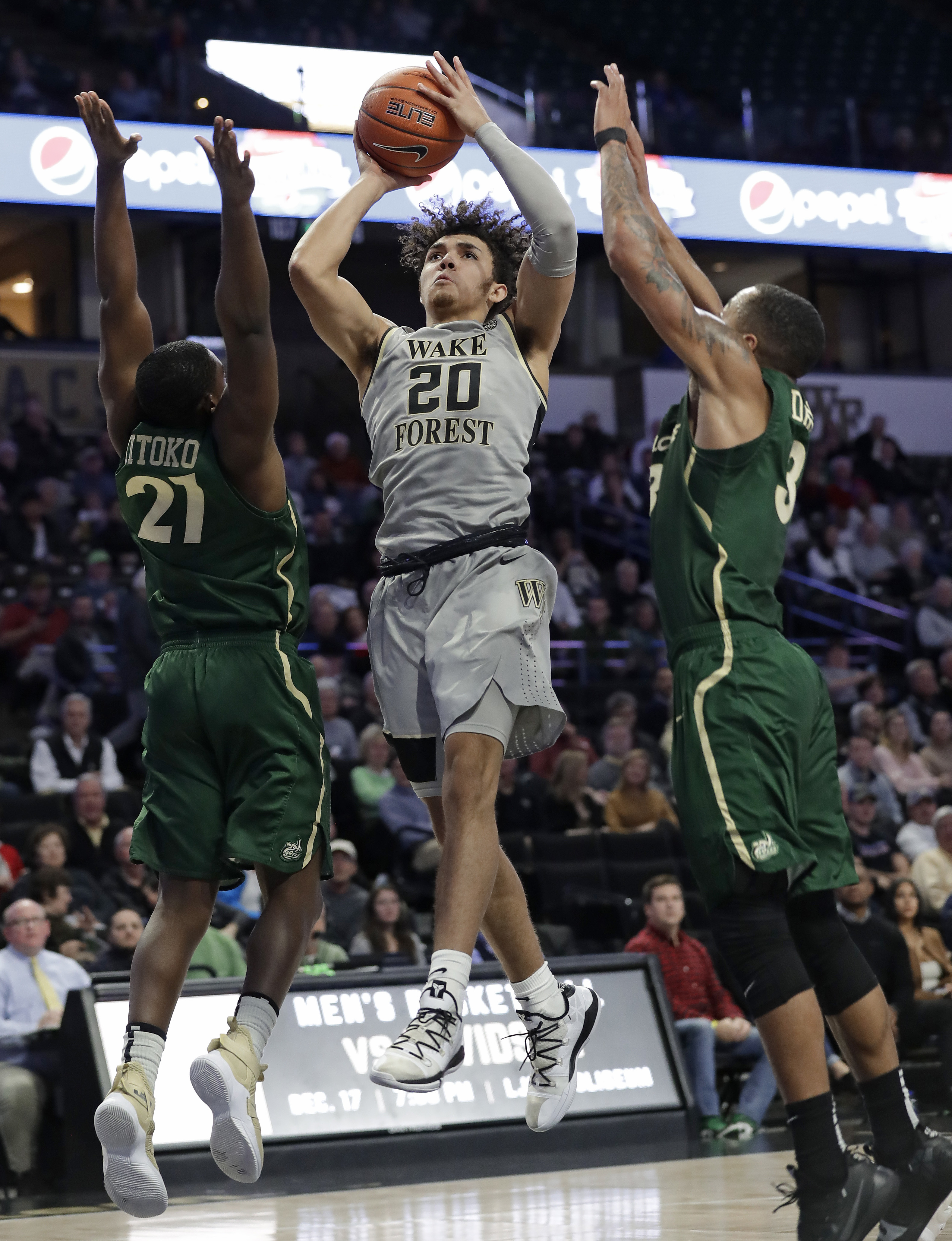 Mucius leads Wake Forest to 80-56 rout of Charlotte